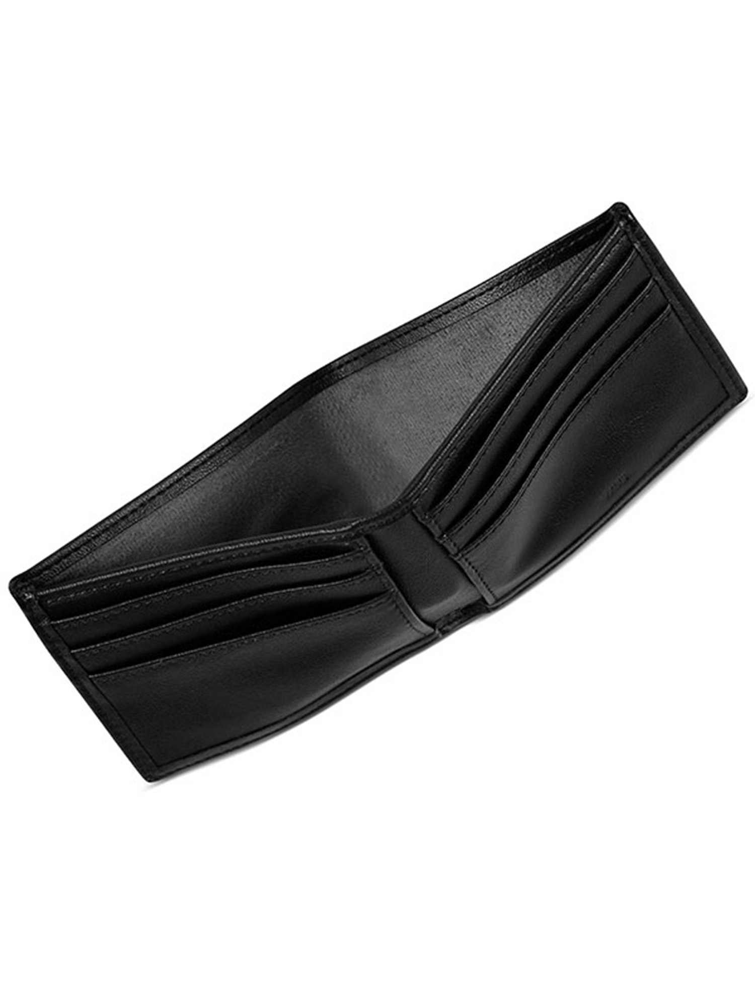 Will's Vegan Store Brieftasche Slim Brieftasche Schwarz
