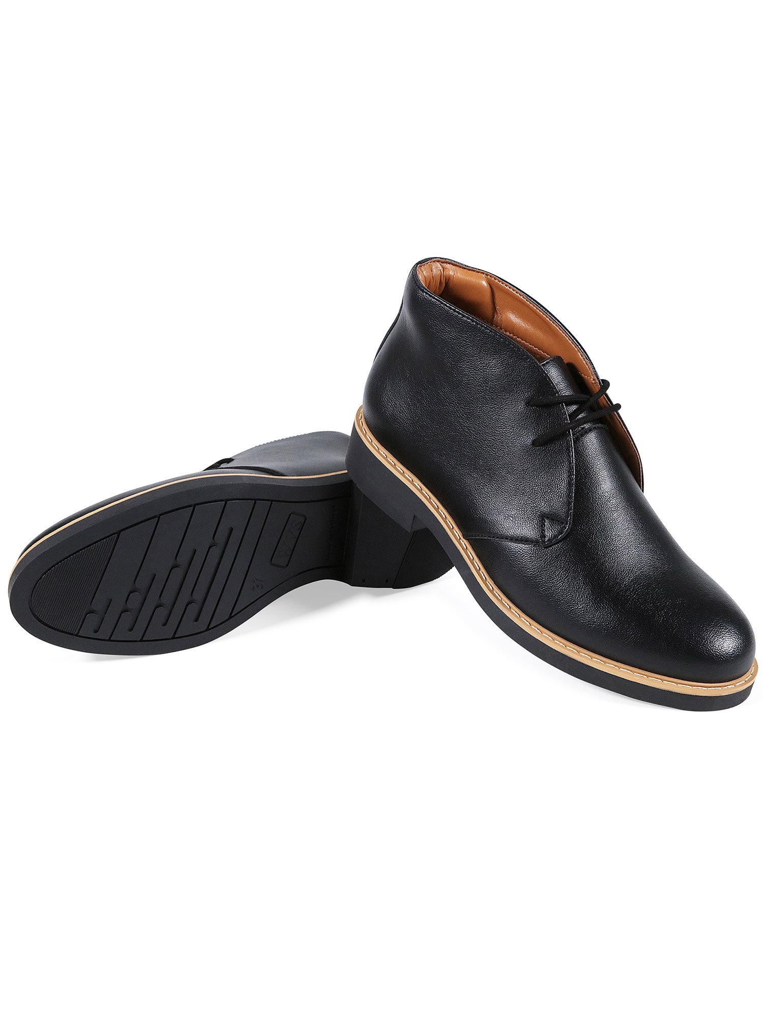 Will's Vegan Store womens vegan Desert Boots Signature Black