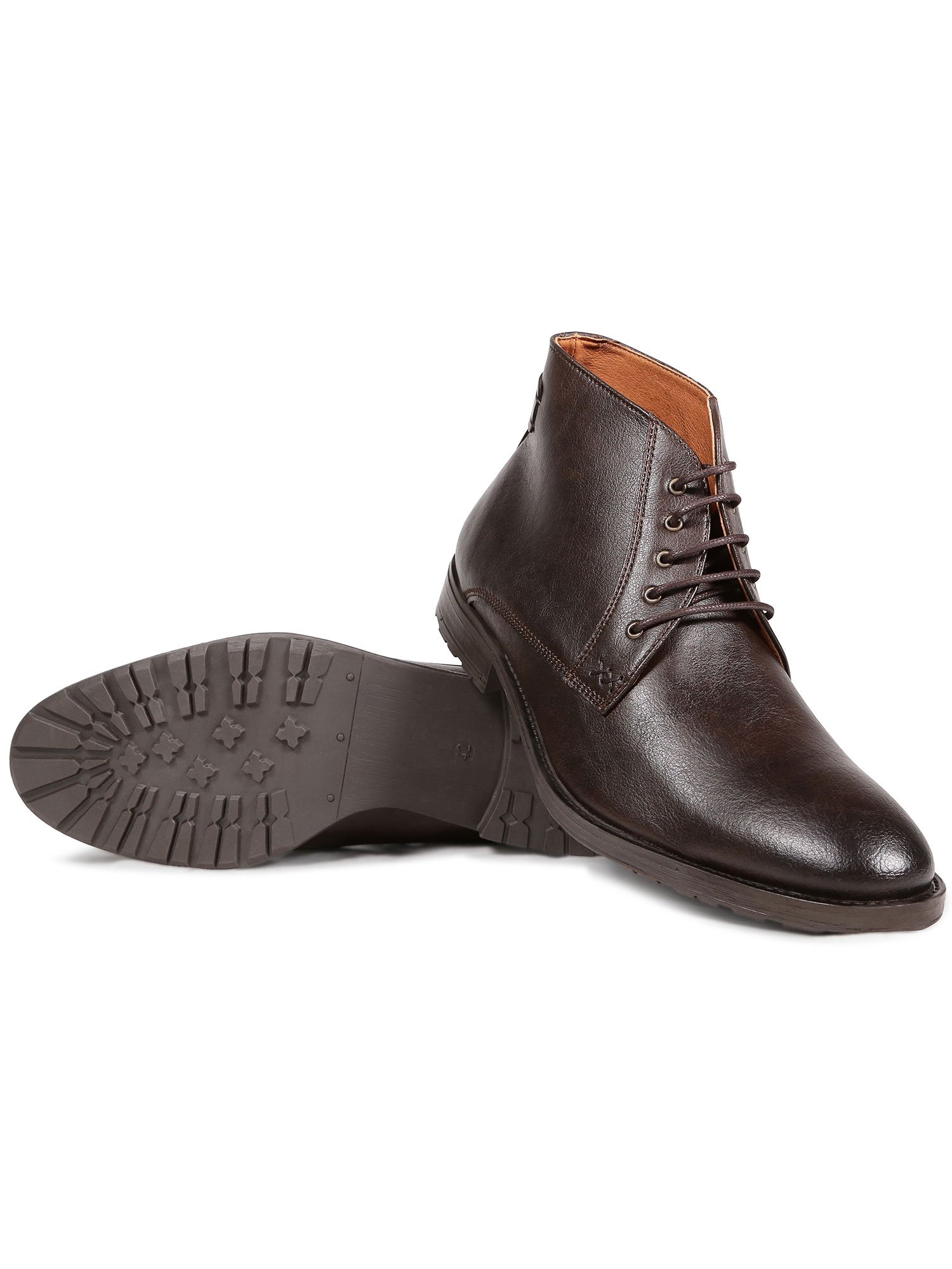 Will's Vegan Store men vegan Boots Chukka Dark Brown