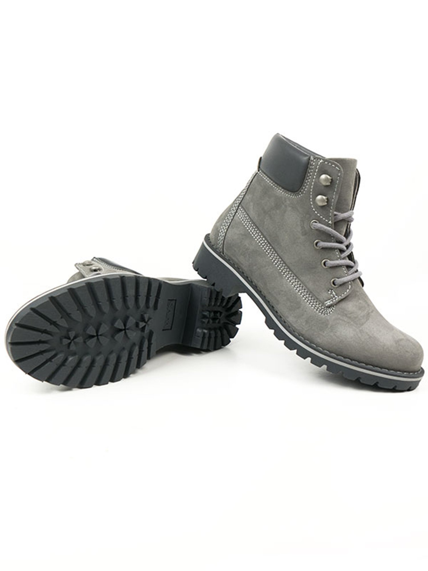Will's Vegan Store womens vegan Dock Boots Grey