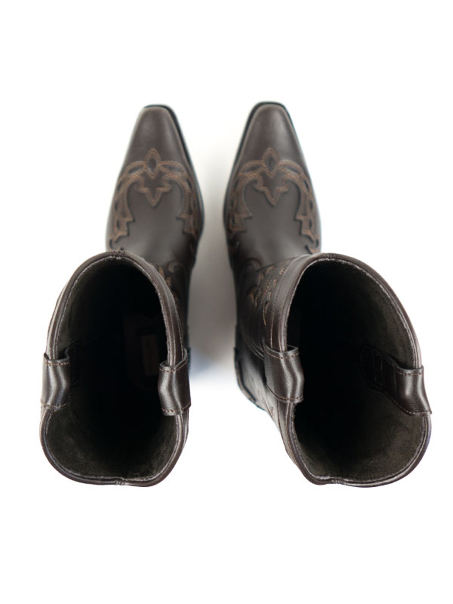 Will's Vegan Store men vegan Western Boots Men Dark Brown