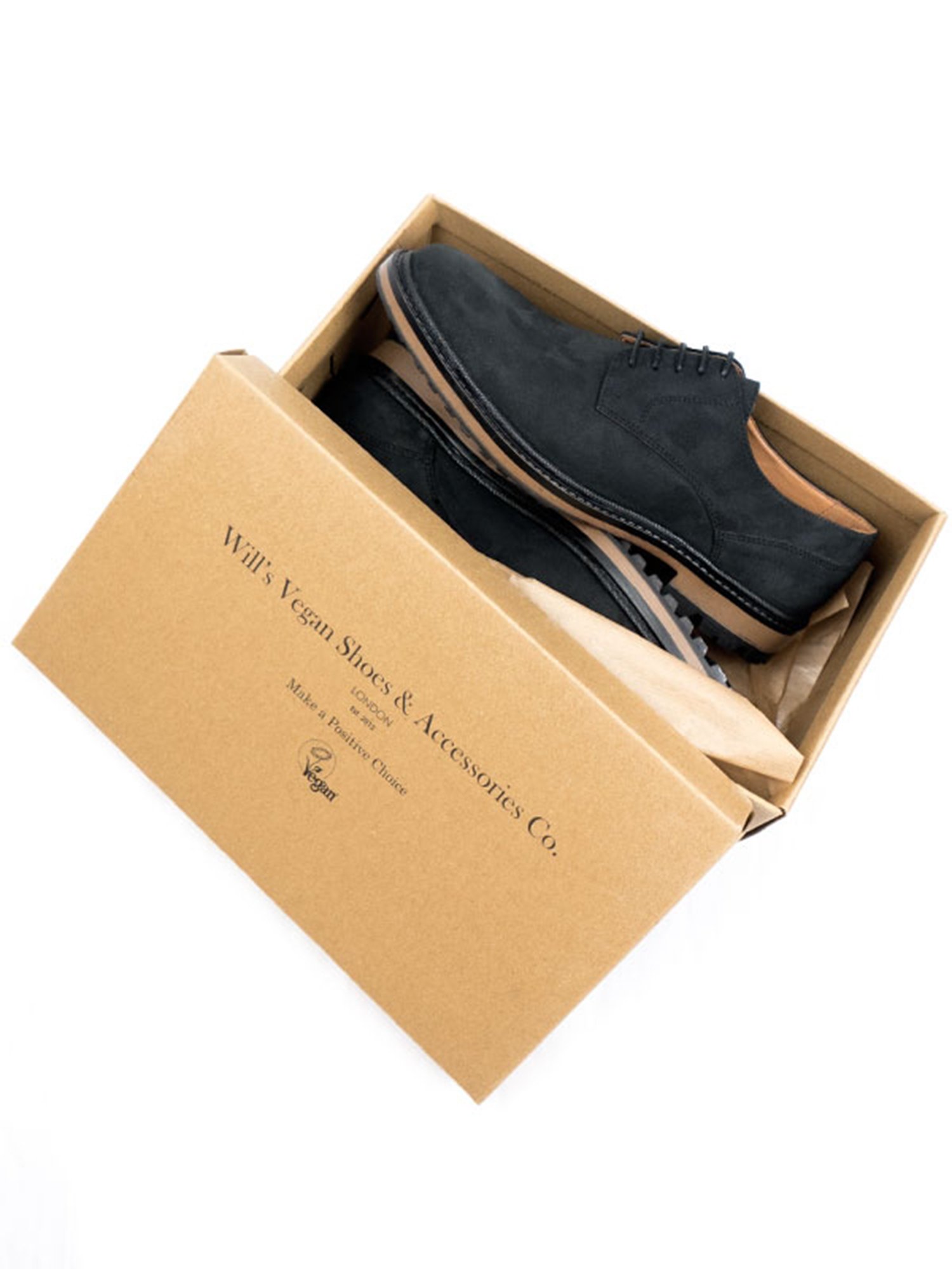Will's Vegan Store men vegan Derbys Continental Black
