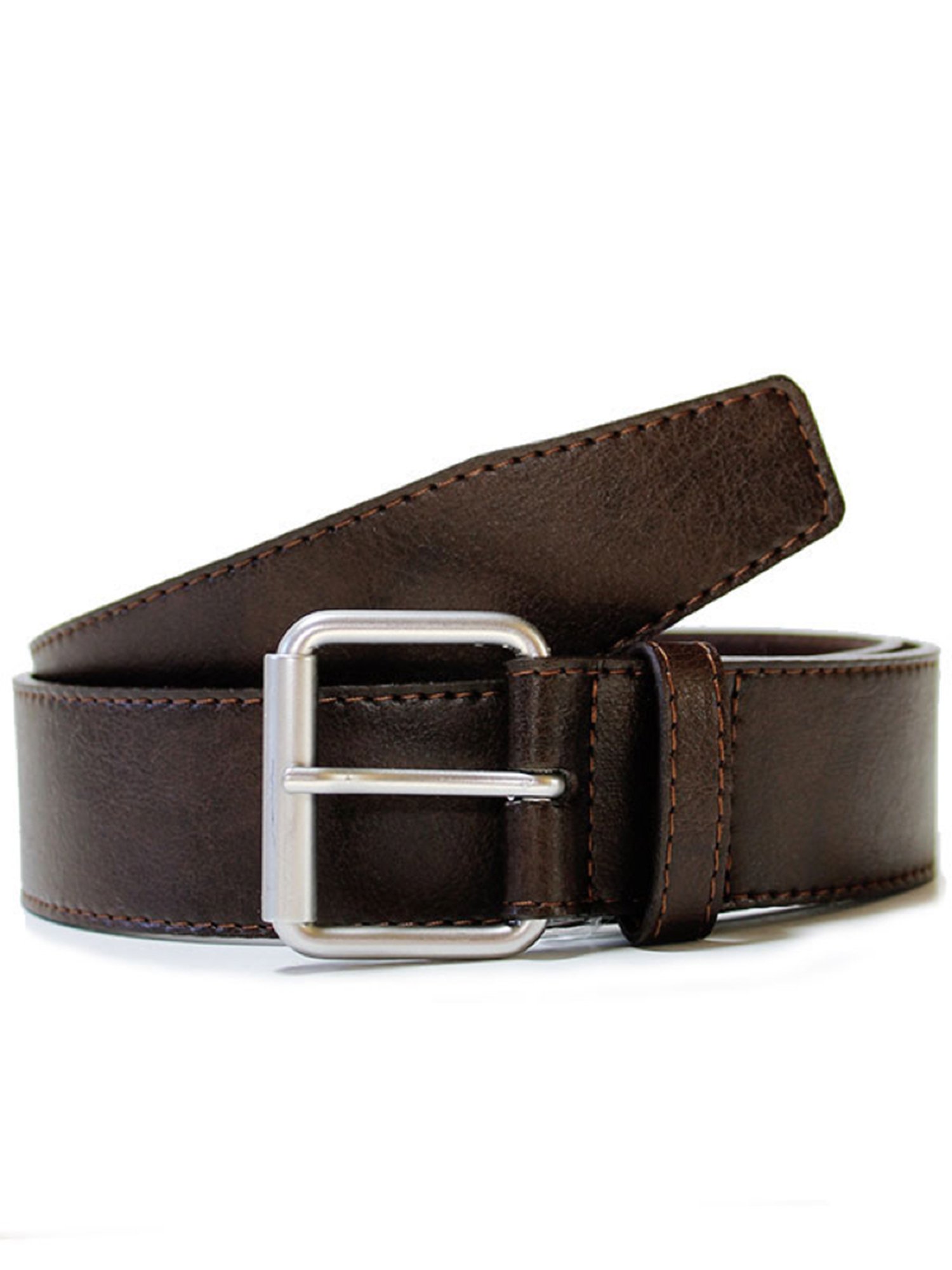 Will's Vegan Store Gürtel 4 Cm Jeans Dunkelbraun