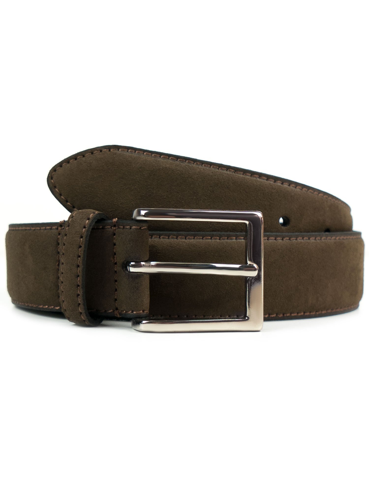 Will's Vegan Store Gürtel Continental 3,5 Cm Dunkelbraun