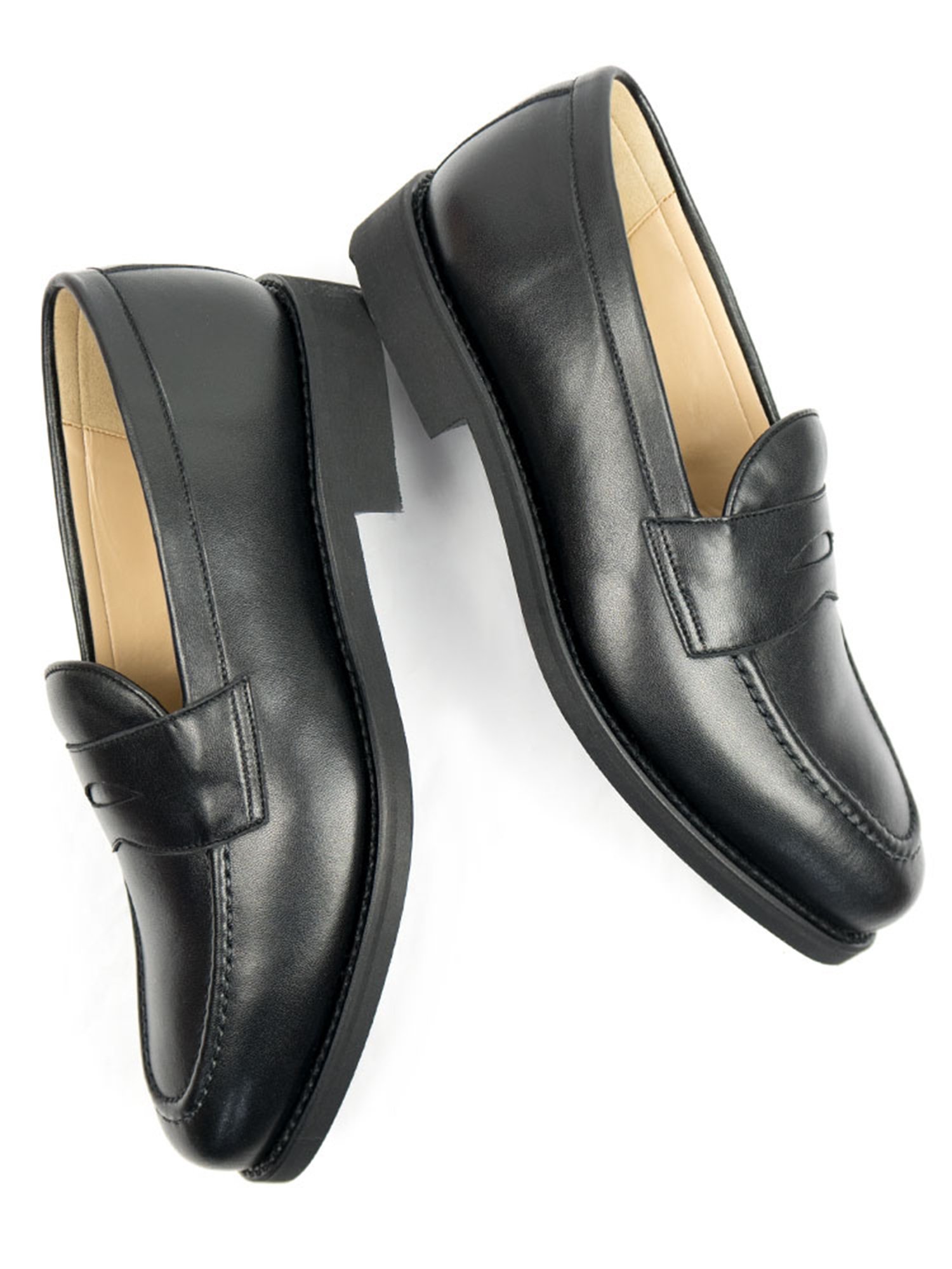 Will's Vegan Store men vegan Loafers Goodyear Welt Black