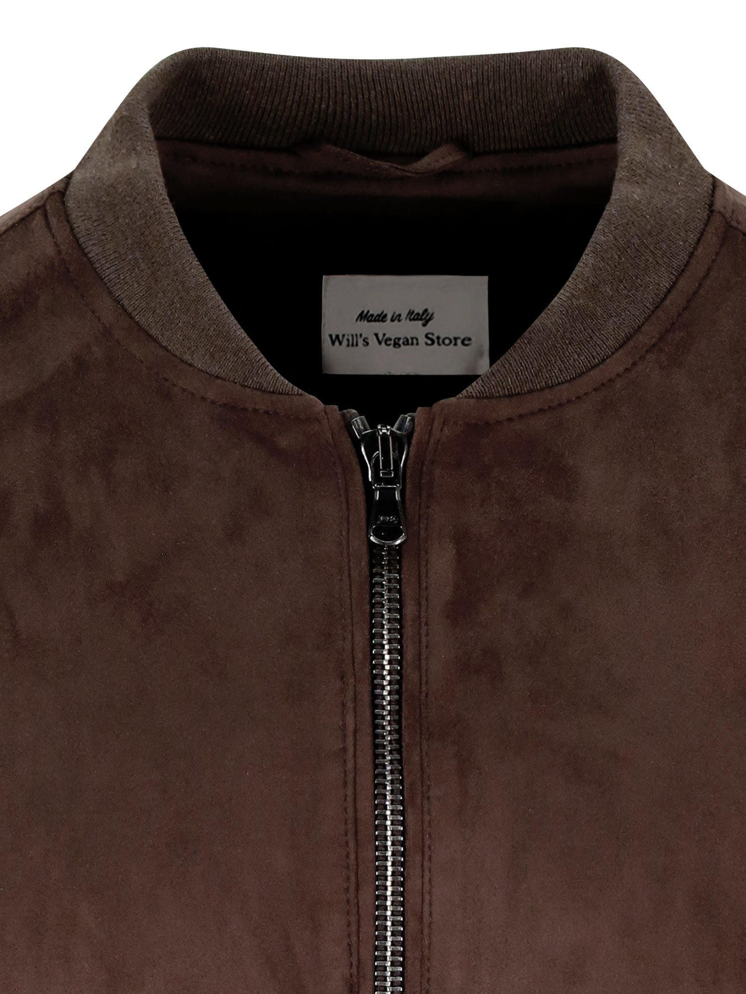Will's Vegan Store Bomber Jacket Dark Brown