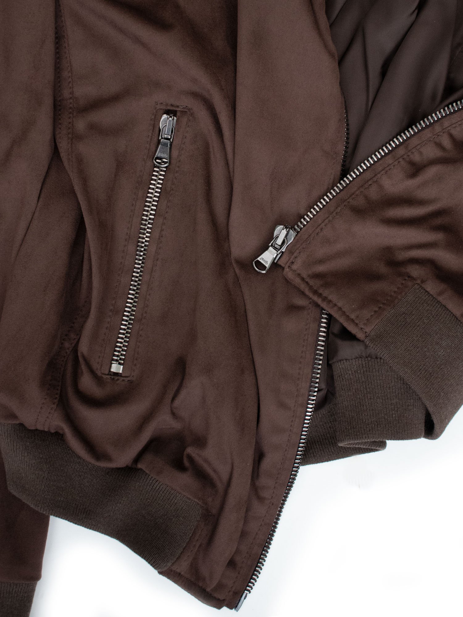 Will's Vegan Store Bomber Jacket Dark Brown