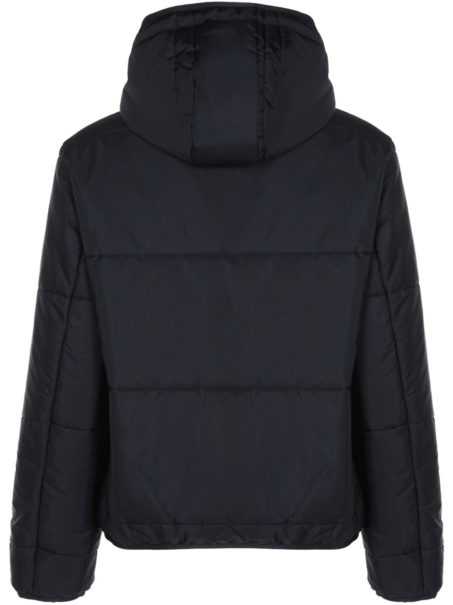 Will's Vegan Store men vegan Hooded Puffer Black