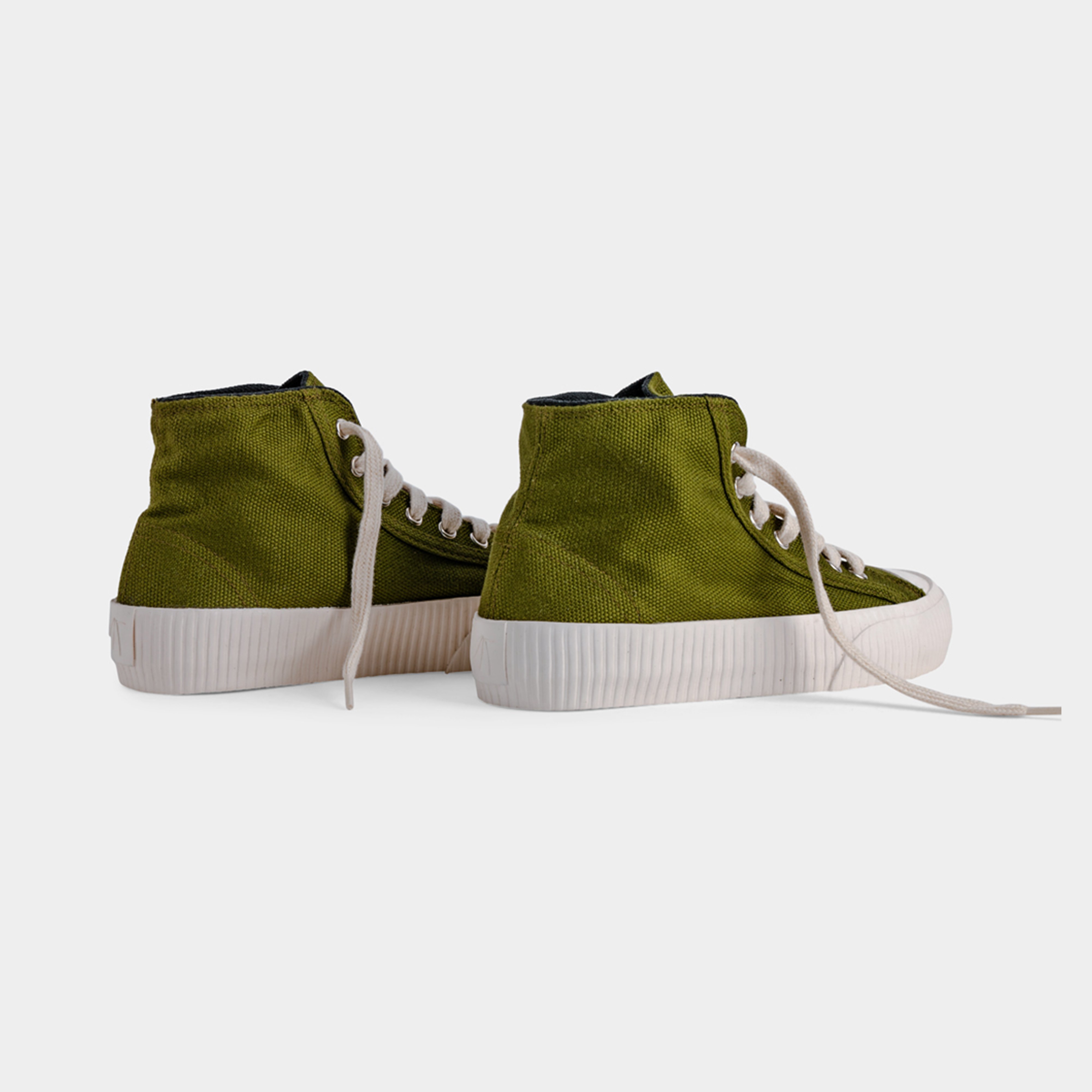 42277 - Damen vegan Sneaker Ladybug High Moss