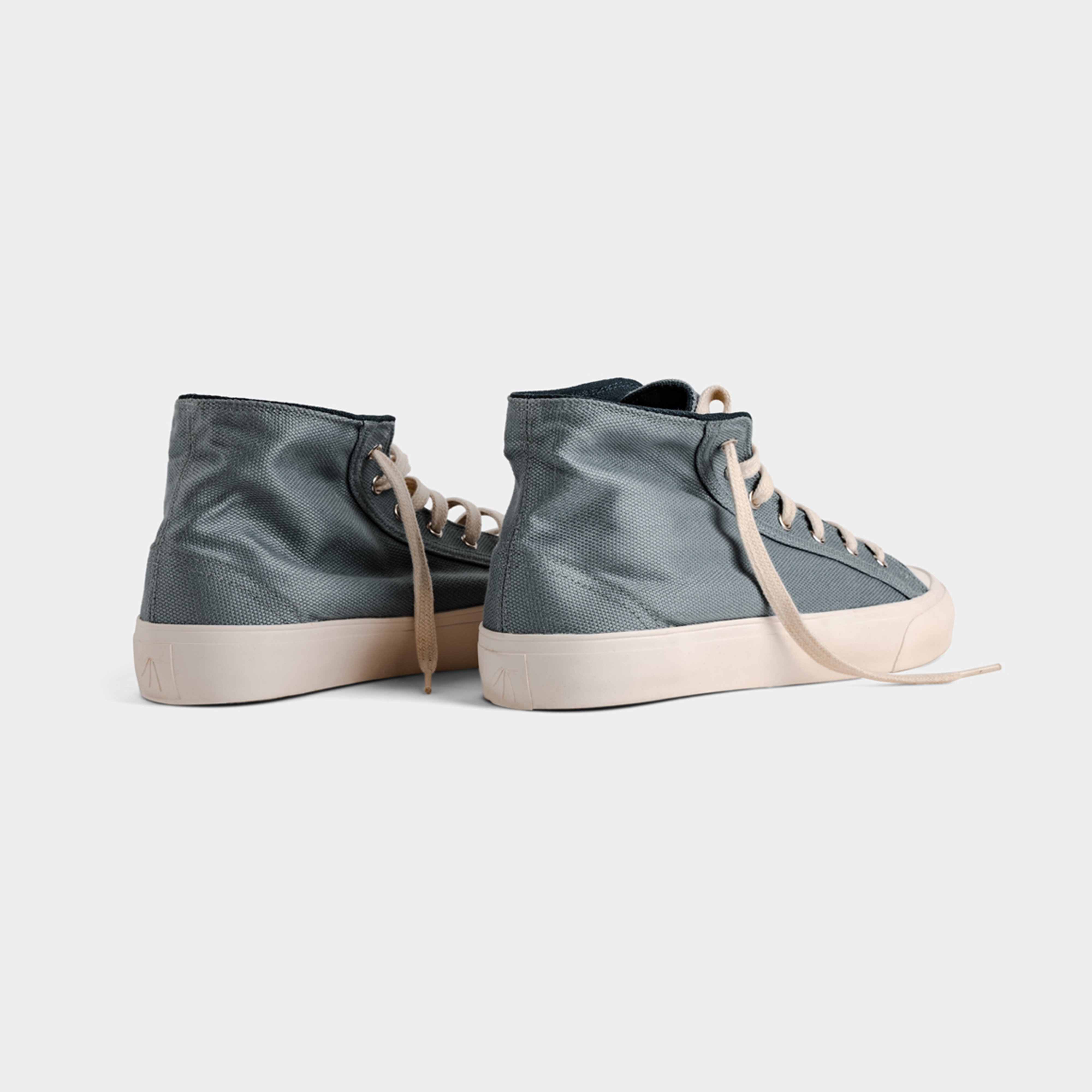 Bamburista men vegan Sneakers Grasshopper High Denim