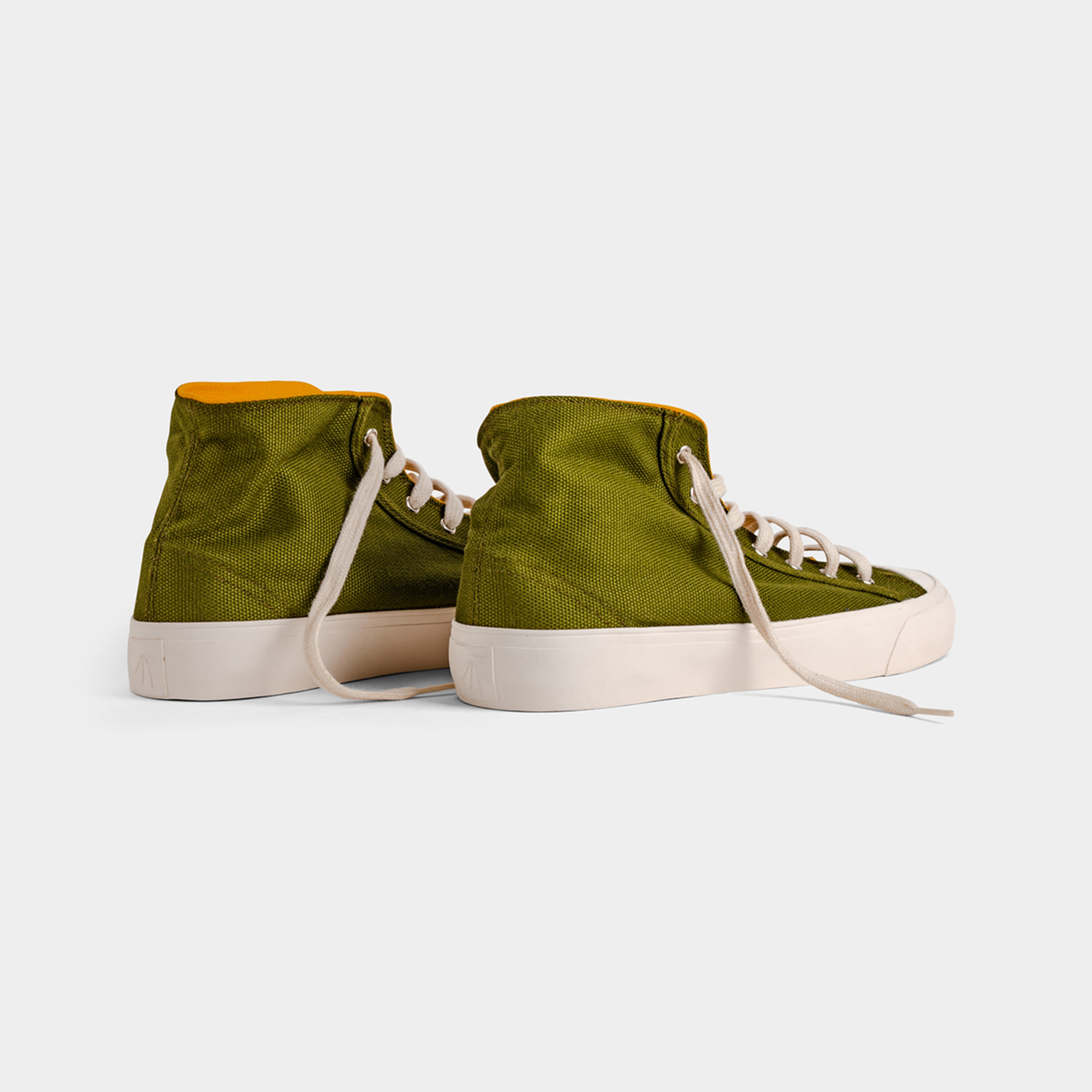 Bamburista men vegan Sneakers Grasshopper High Moss