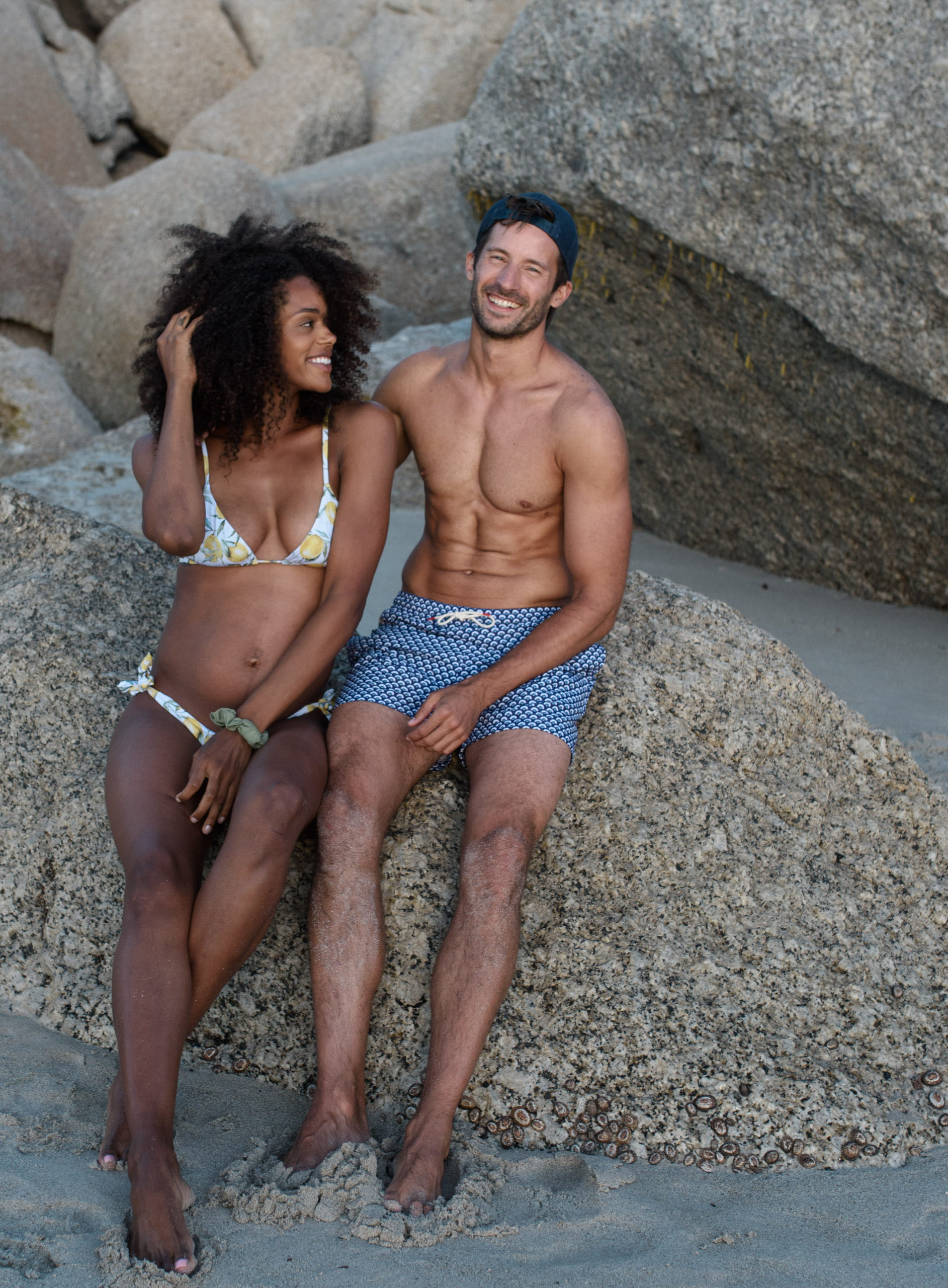 44707 - Damen vegan Set Bralette Top & Side Loop Bottom Lemon 44707 - Damen vegan Set Bralette Top & Side Loop Bottom Lemon