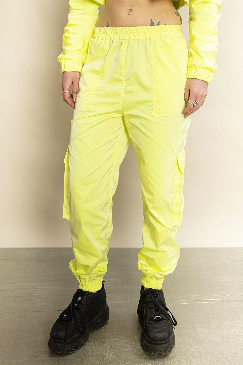 MAHLA Damen vegan Hose Juicy Cargo Gelb