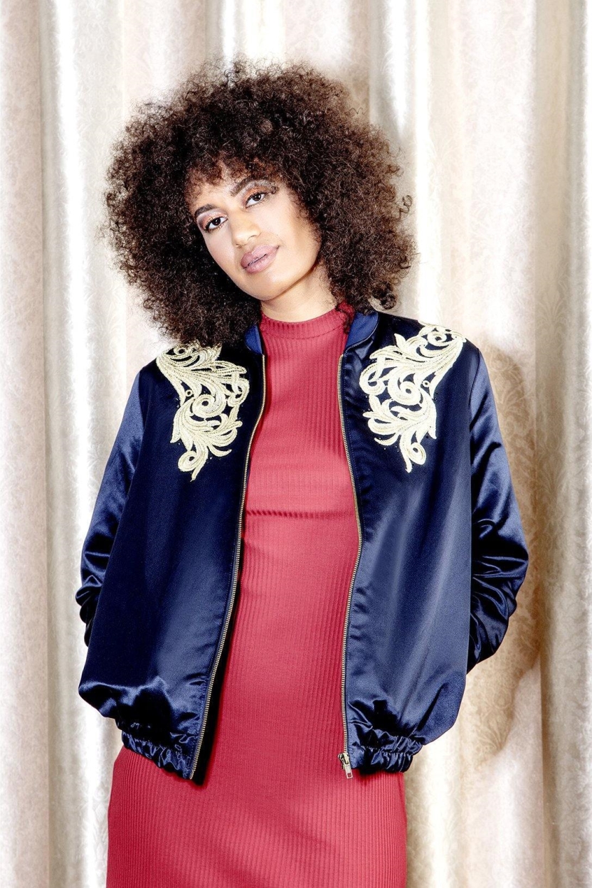 MAHLA Damen vegan Jack Malanja Extra Dunkelblau