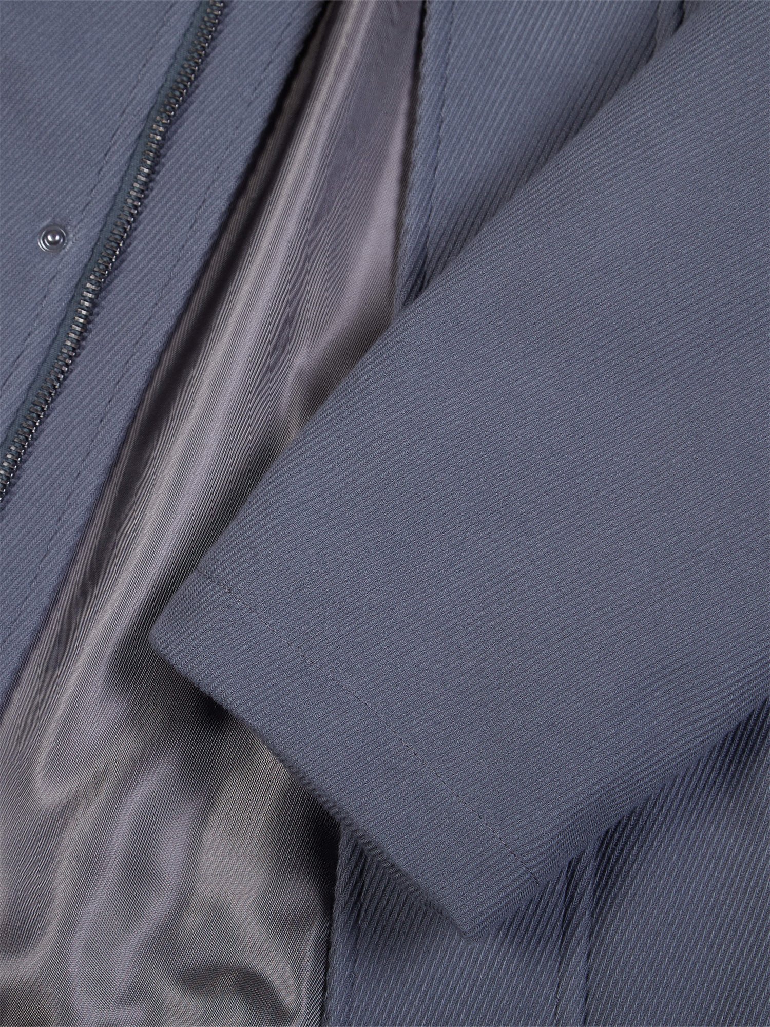 Will's Vegan Store Coat Vegan Wool Gray