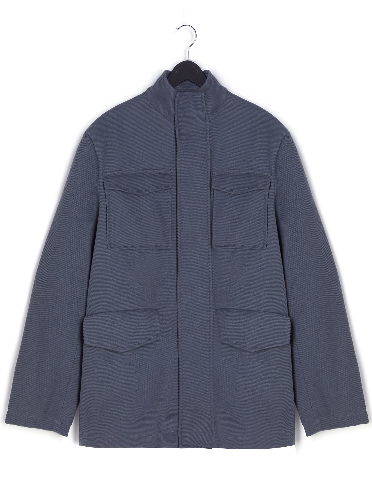 Will's Vegan Store Coat Vegan Wool Gray