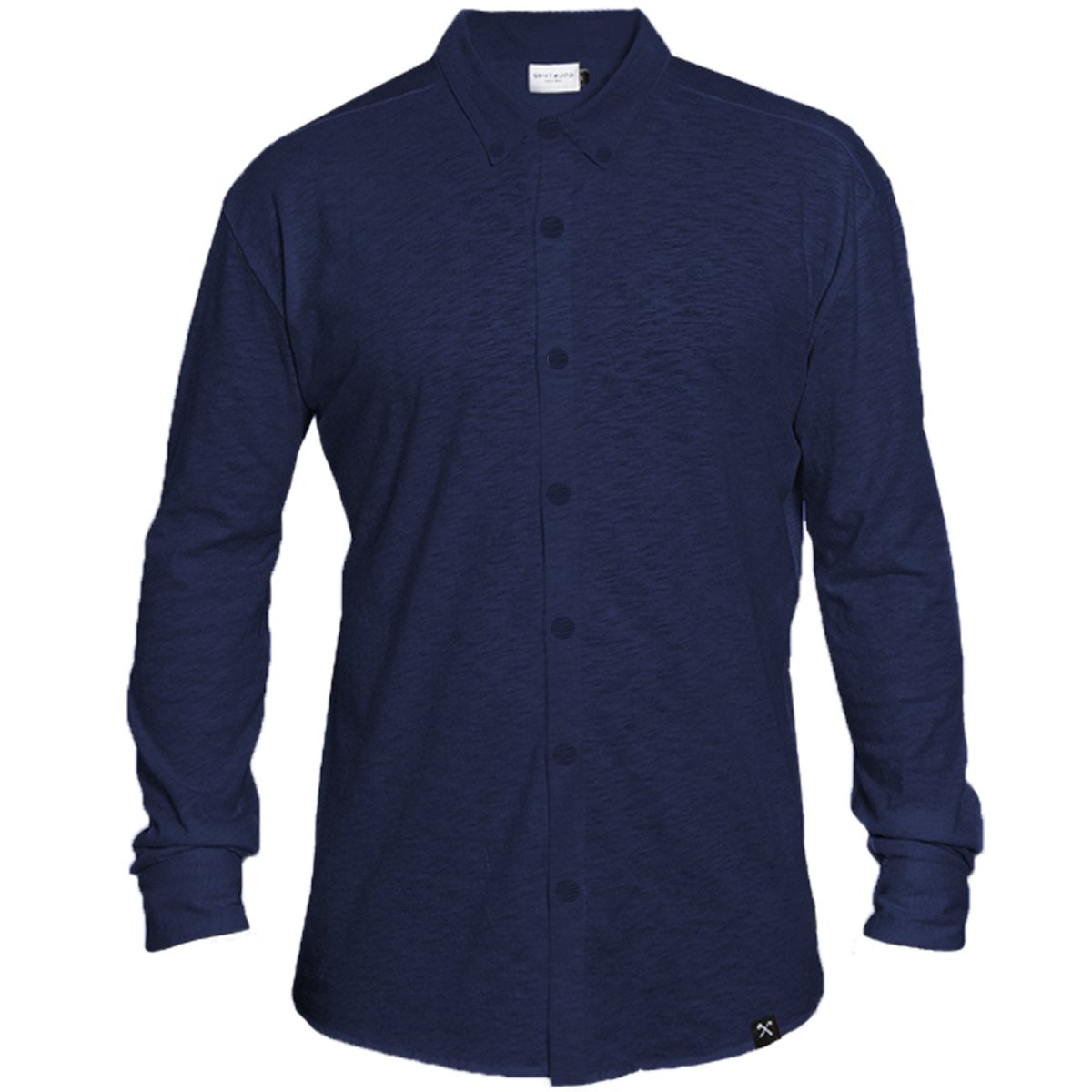 The Driftwood Tales men vegan Shirt Navy
