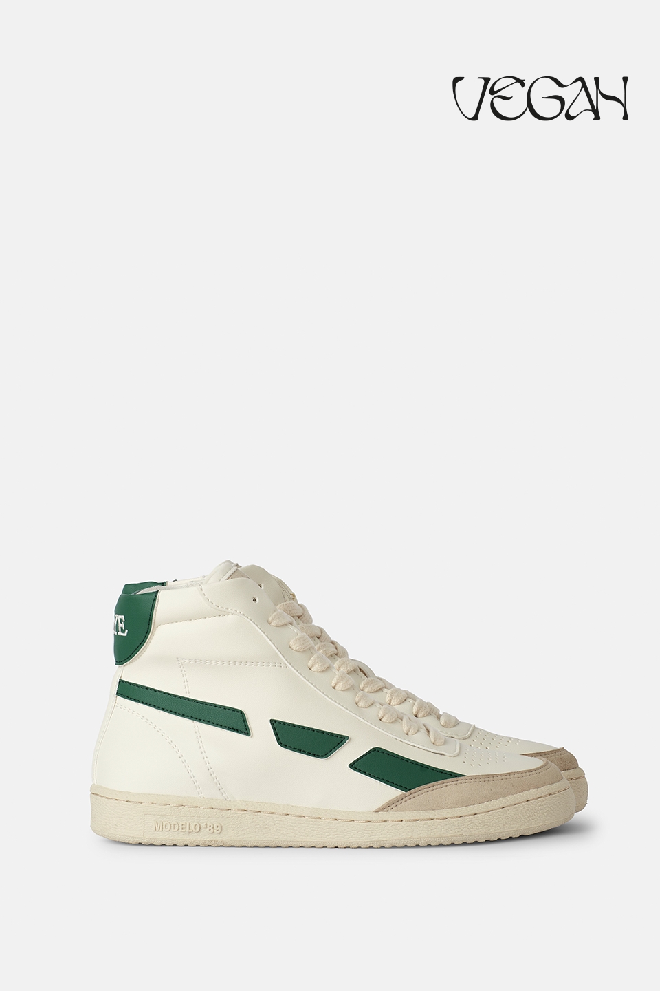 Image of SAYE mannen vegan Sneakers Modelo '89 Hi Groen