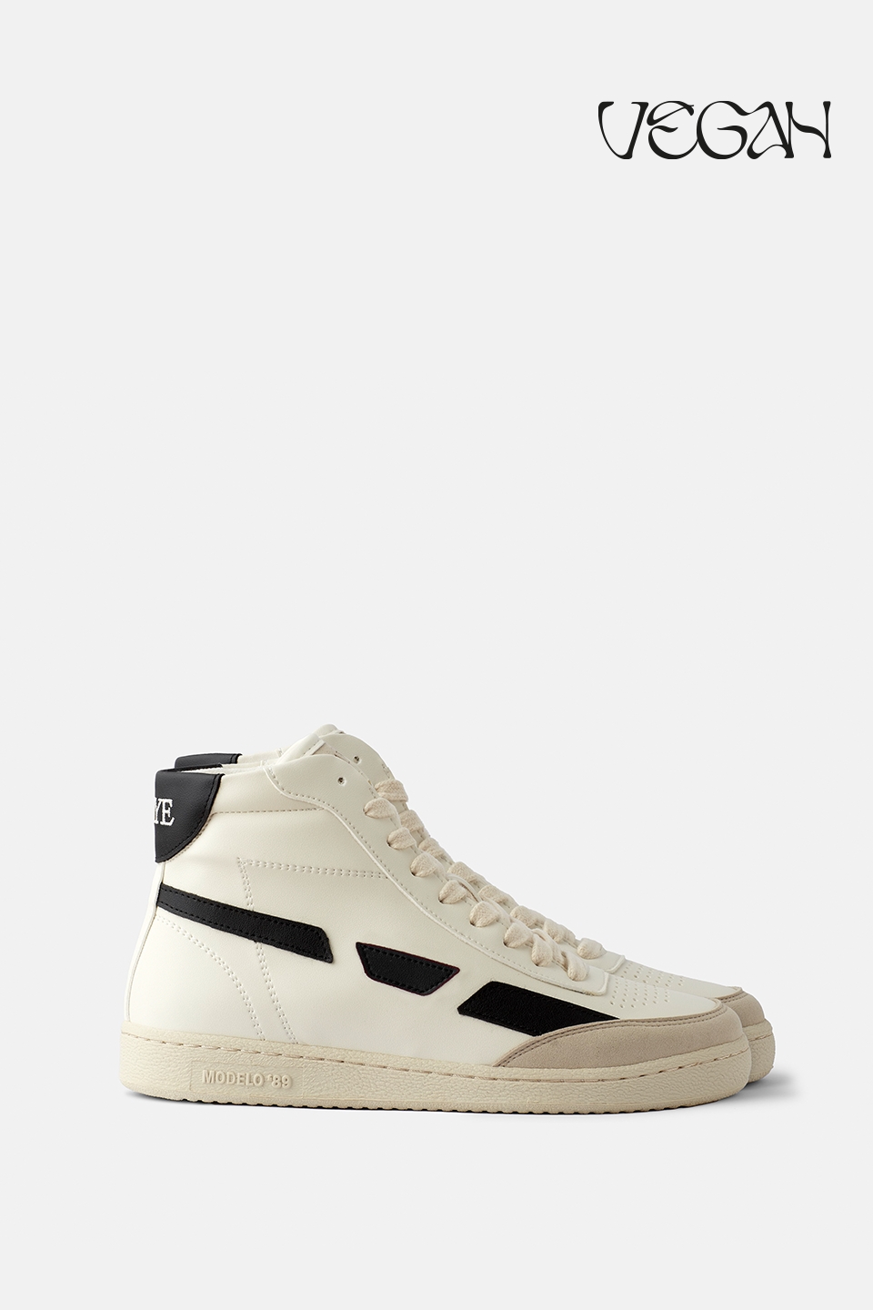 Image of SAYE mannen vegan Sneakers Modelo '89 Hi Zwart