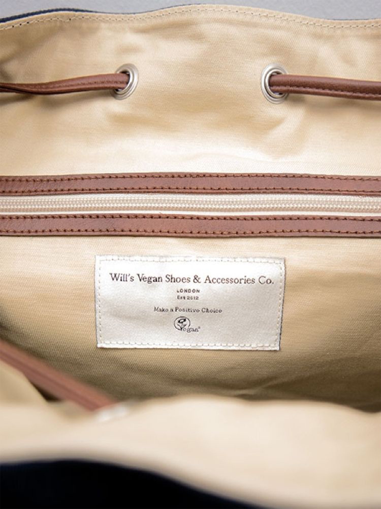 Will's Vegan Store Rugzak Zwart