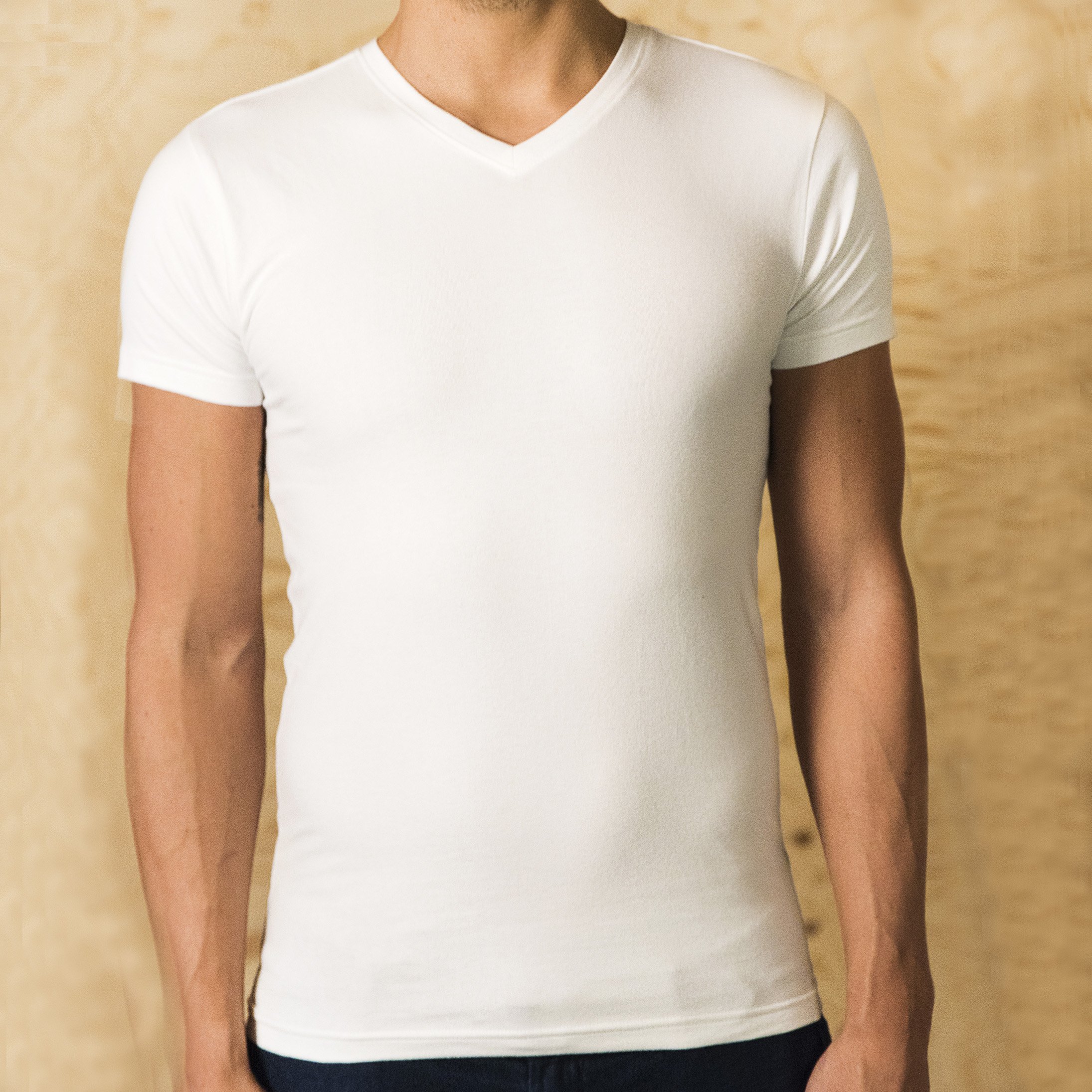 The Driftwood Tales 2-Pack T-Shirt Basic V-Neck White