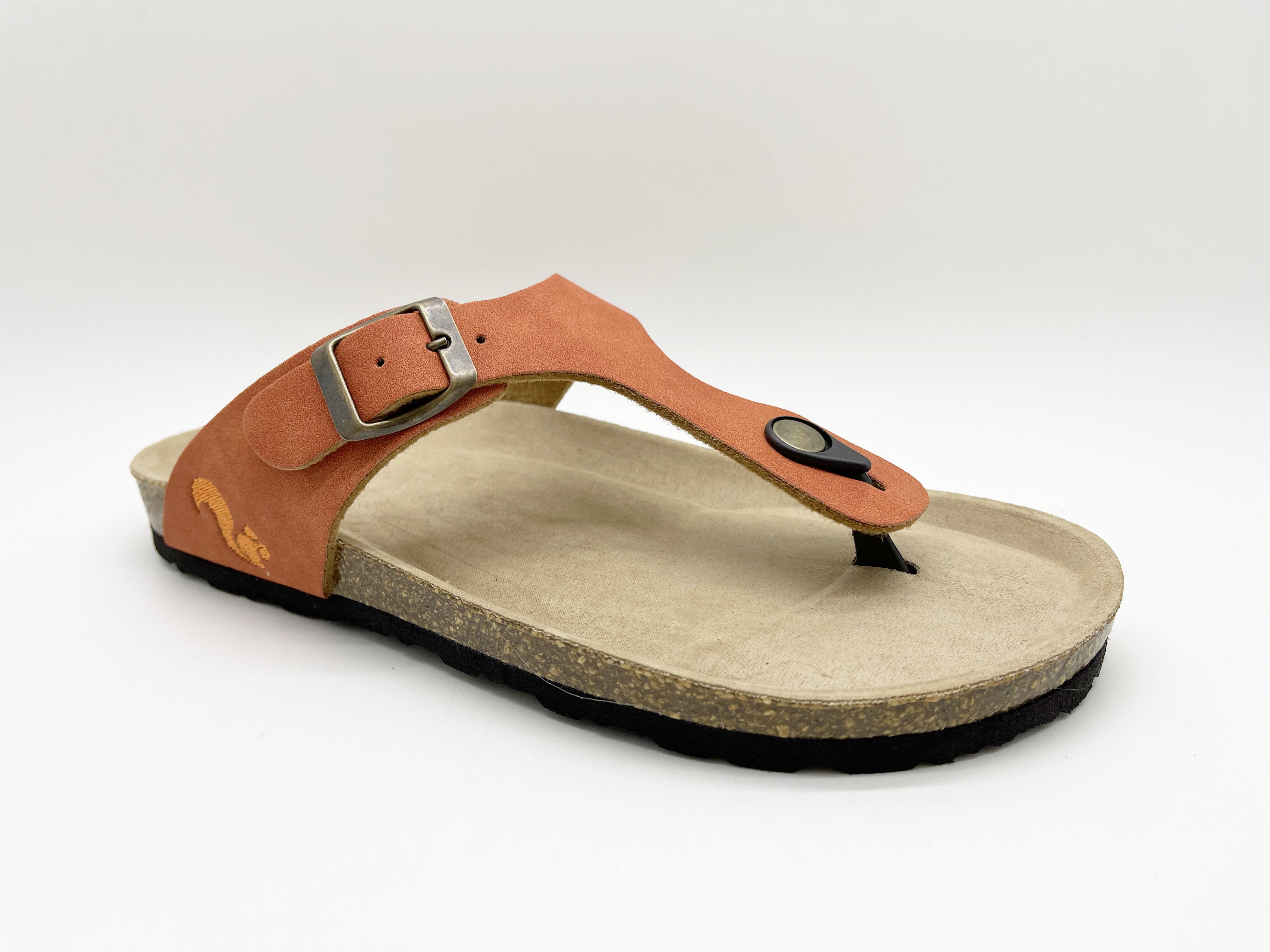 thies men vegan Flip Flops Rust