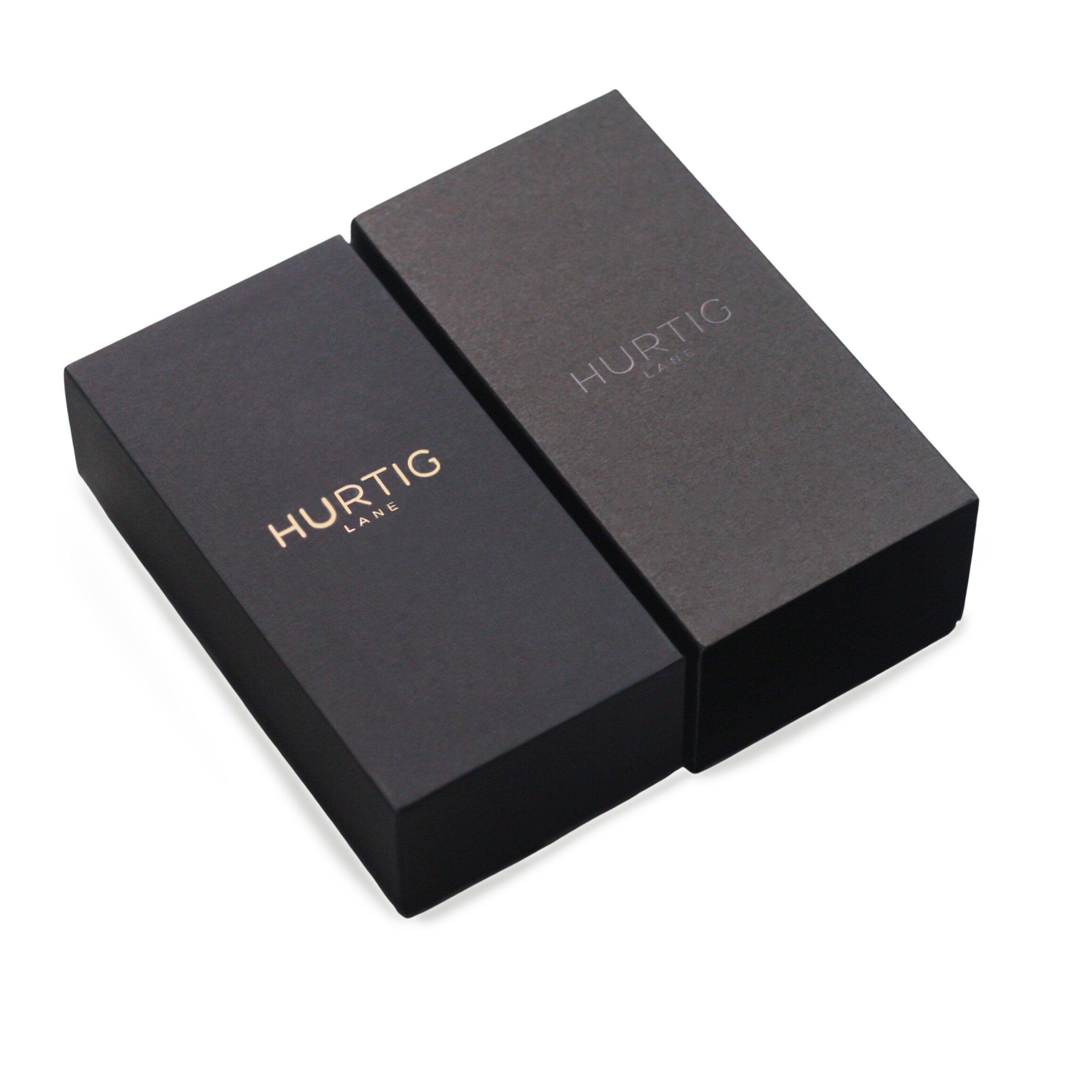 Hurtig Lane Hymnal Watch Vegan Wildleder Silber, Grau & Waldgrün