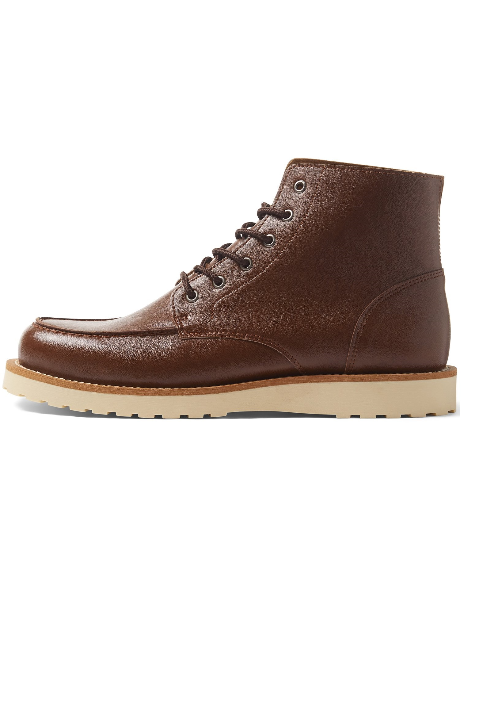 Image of Will's Vegan Store mannen vegan Boots Low Rig Chestnut