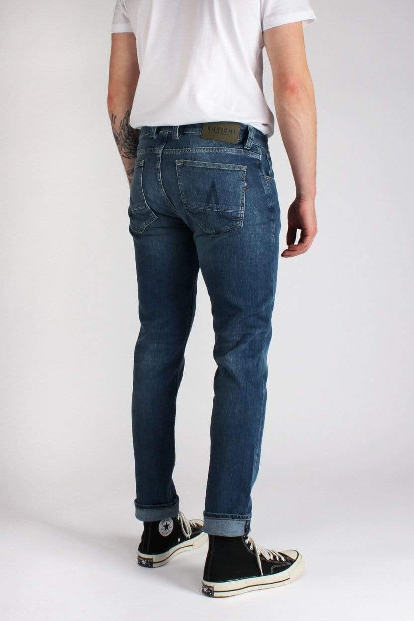 Kuyichi men vegan Jeans Jamie Deep Blue