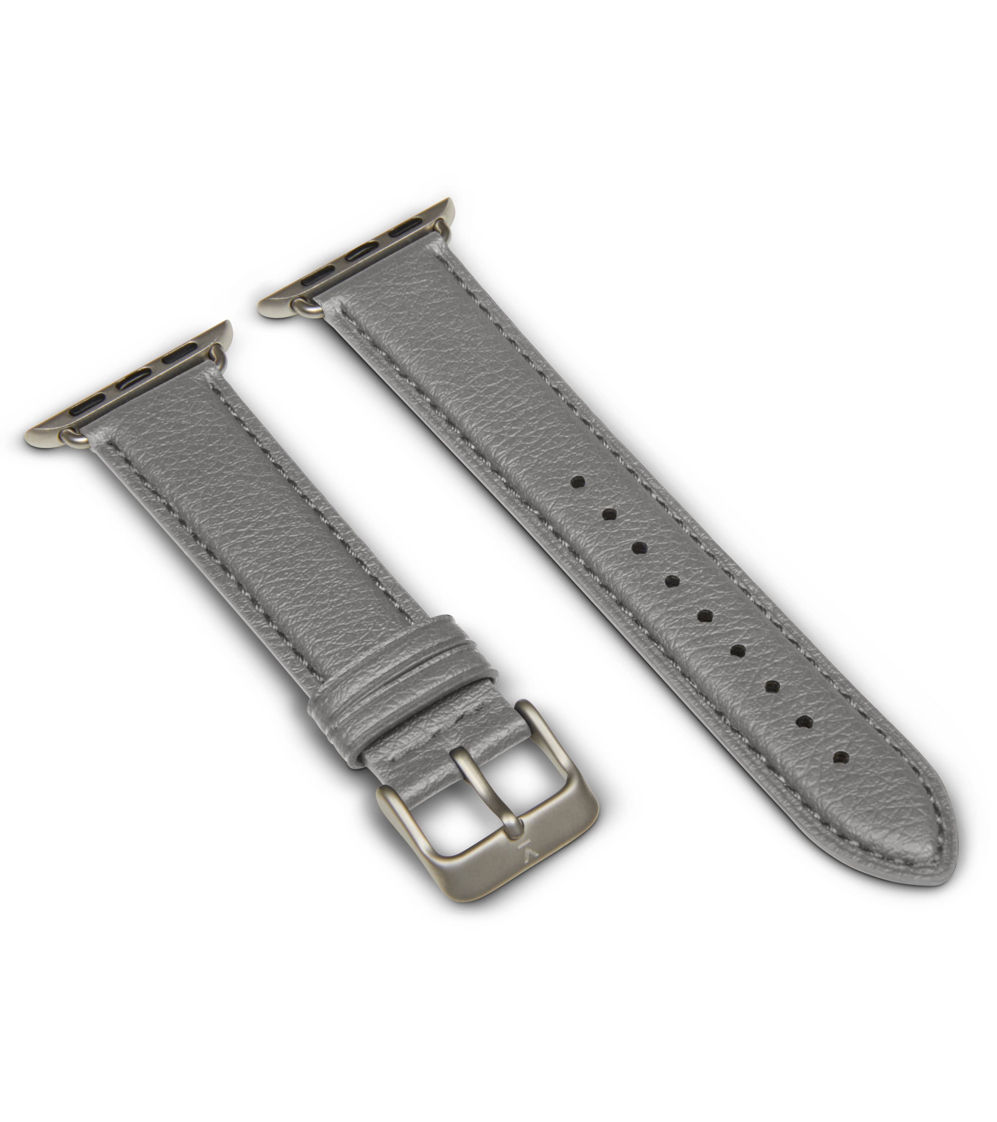 Votch men vegan Watch Strap Apple Watch Dark Grey & Silver