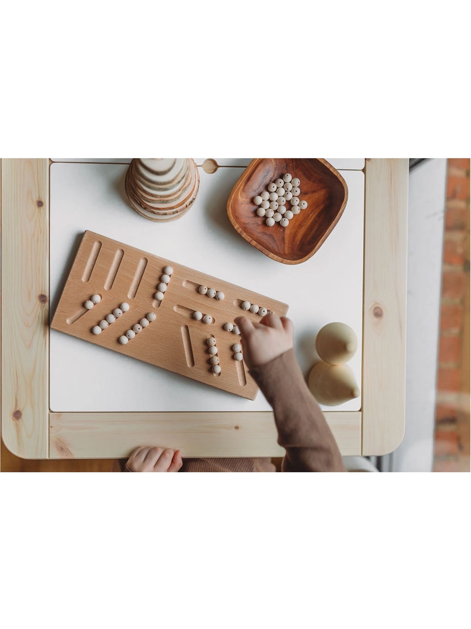 The Little Coach House Pre-Schrijfbord Montessori Leermiddel
