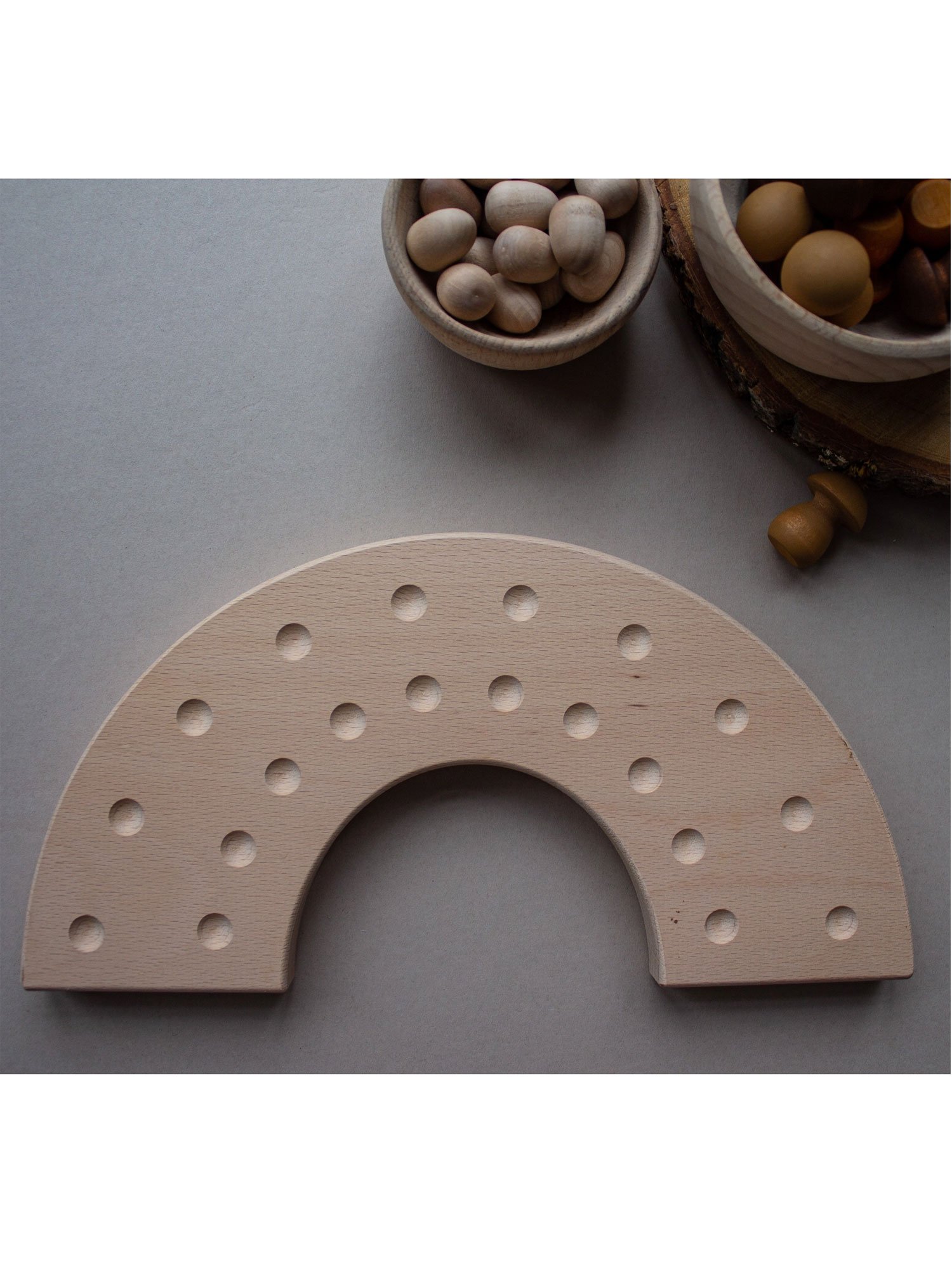 The Little Coach House Regenboog Fijne Motoriek Bord