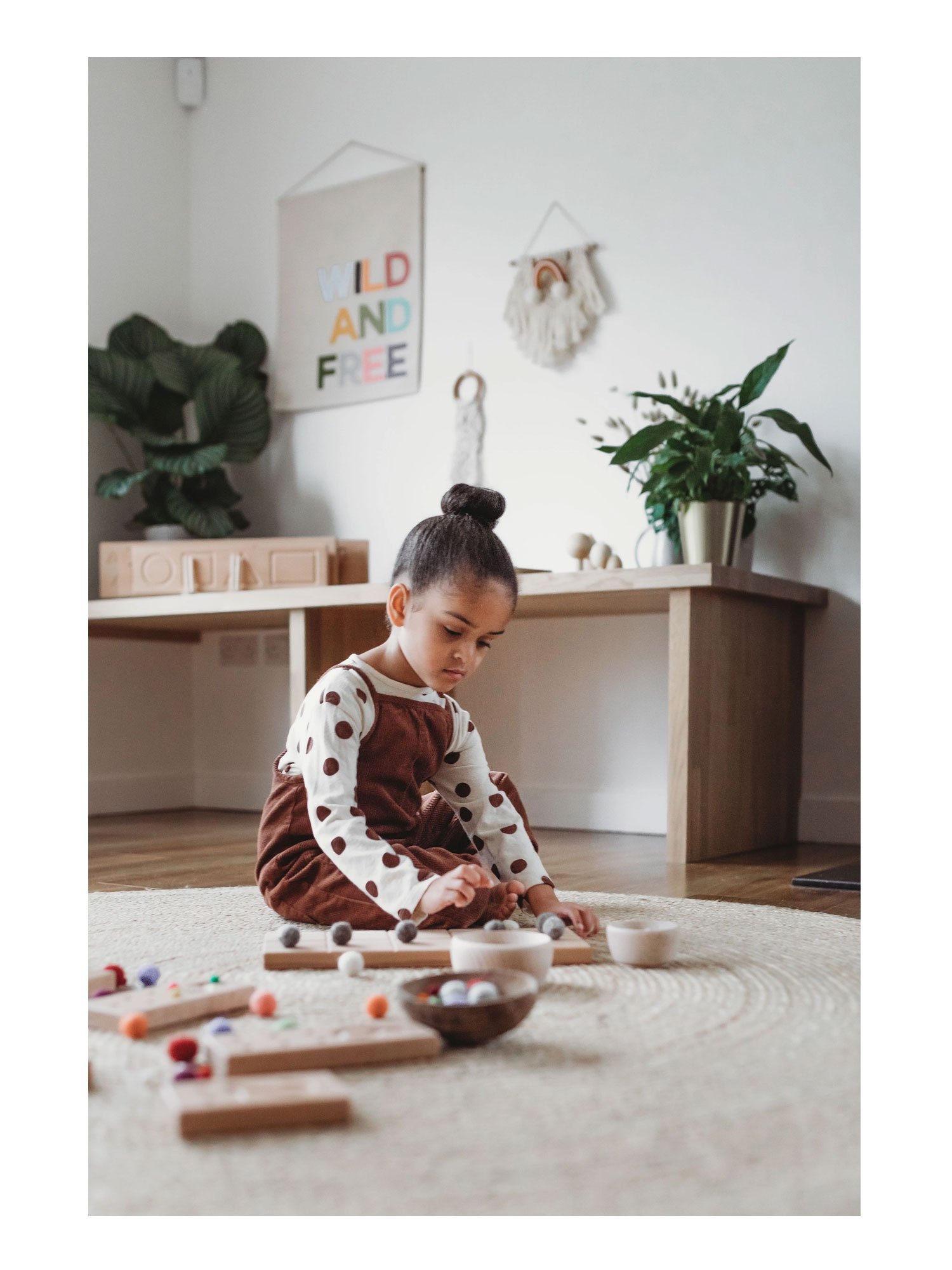 The Little Coach House Tientallen Frame Montessori Leermiddel