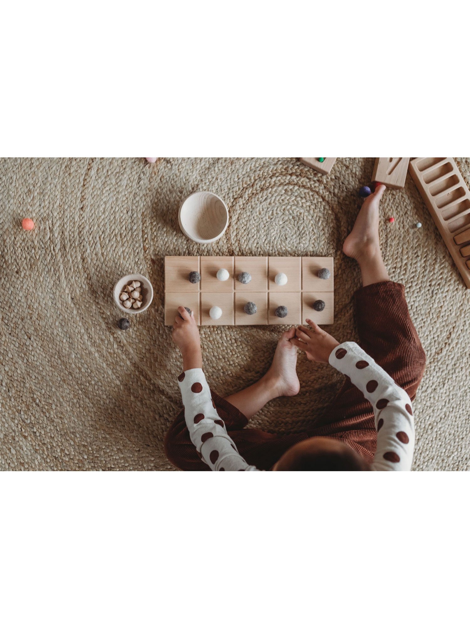 The Little Coach House Tientallen Frame Montessori Leermiddel