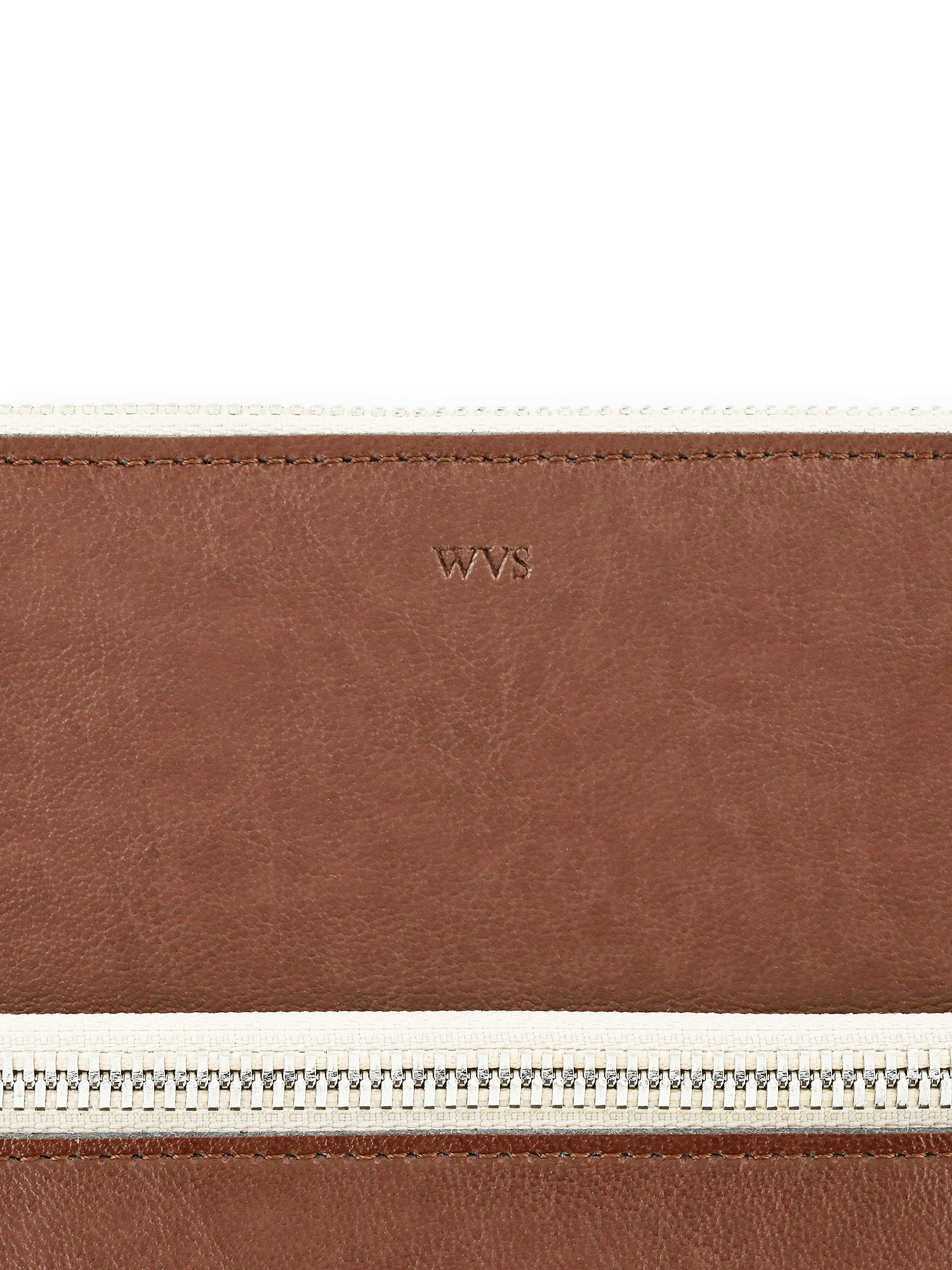 Will's Vegan Store Clutch Large Essential Flat Chestnut