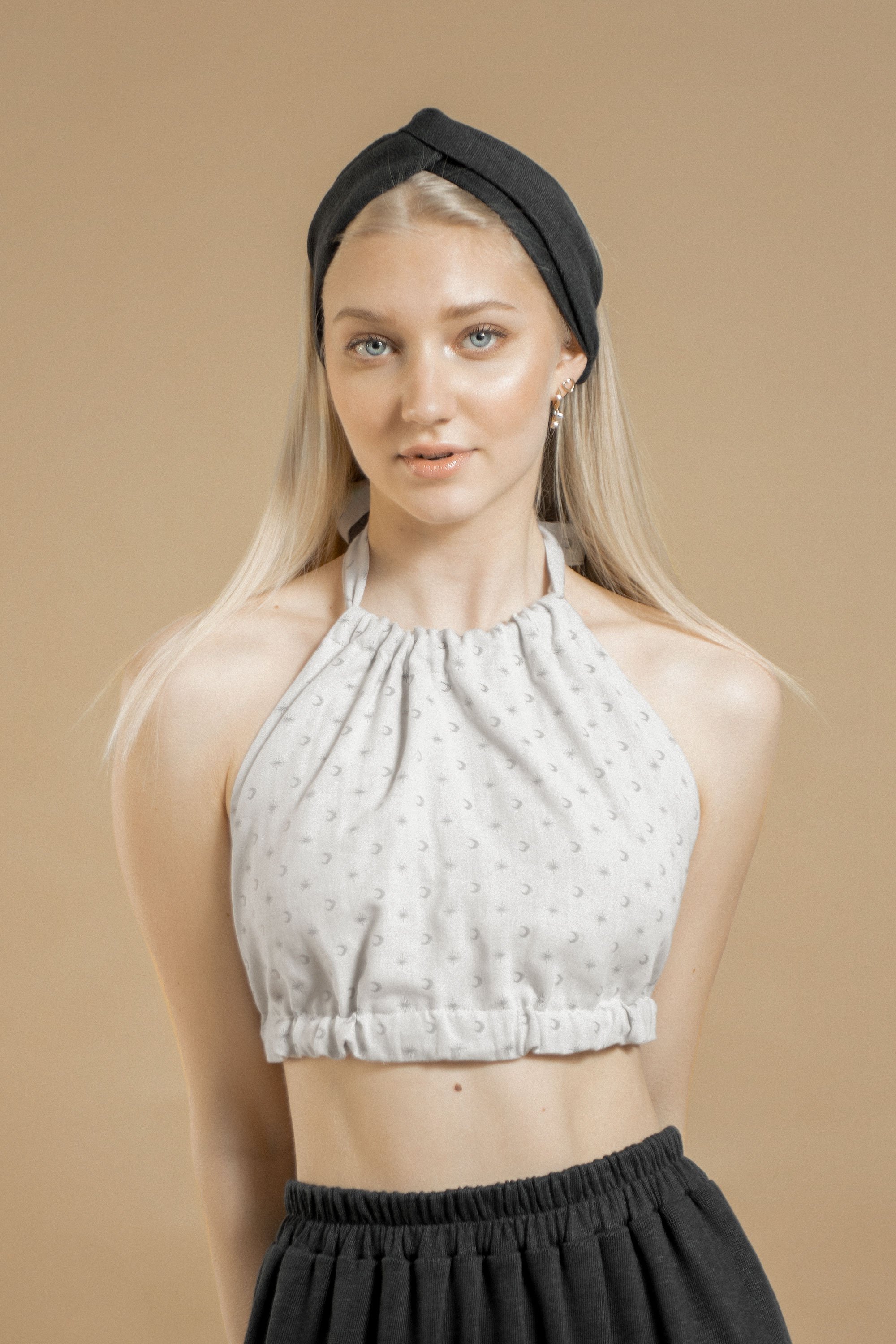 TAWAST Damen vegan Top Moonlit Night Lunisolar Light