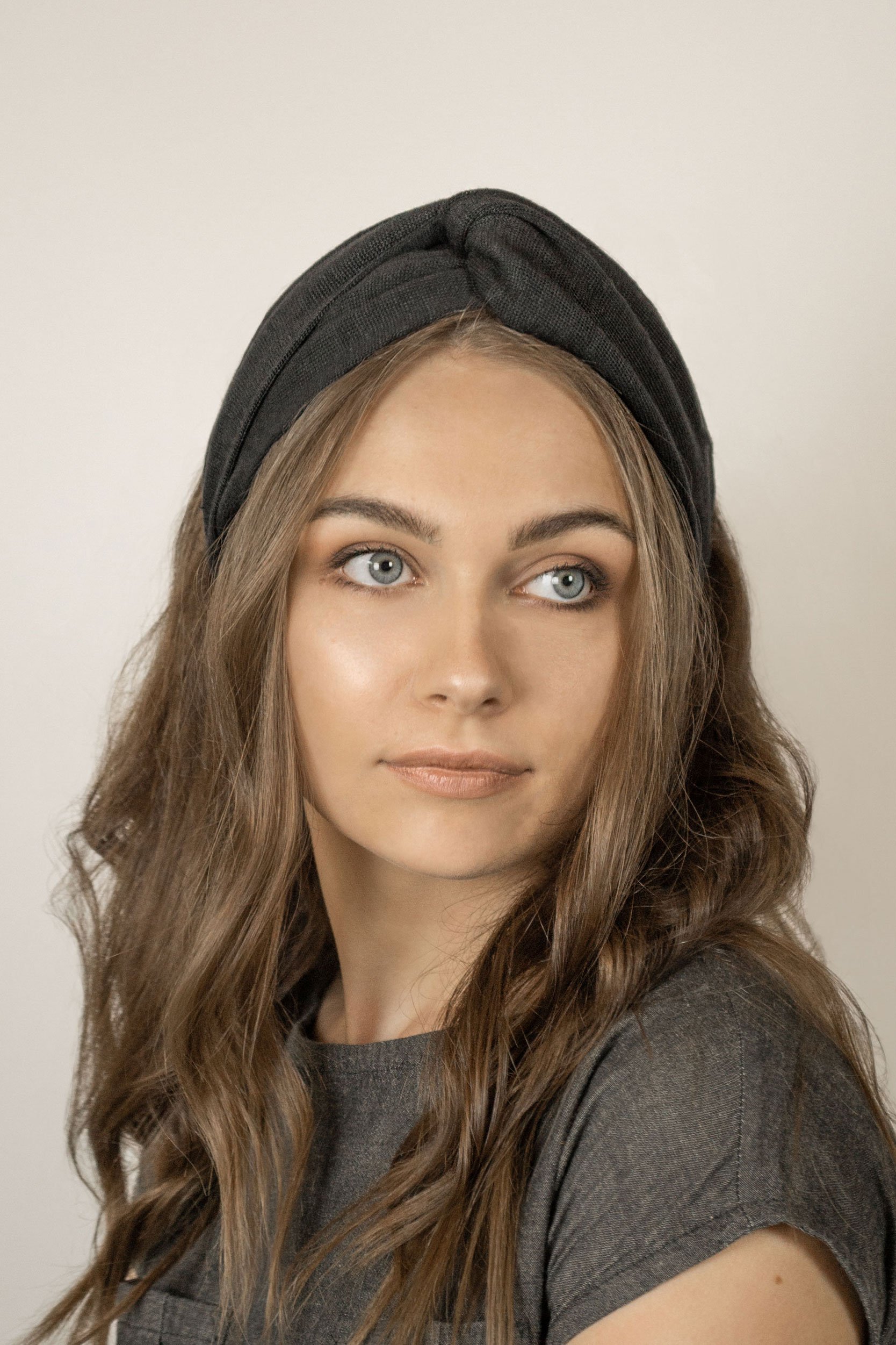 TAWAST womens vegan Headband Harmony Jetstone
