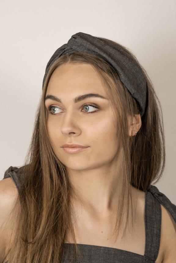 TAWAST womens vegan Headband Harmony Charcoal