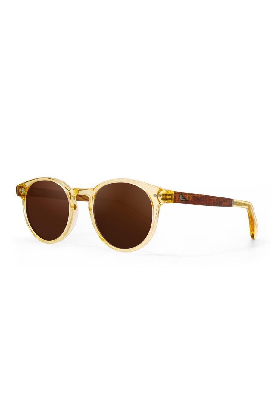 Image of Bird Eyewear dames vegan Zonnebril Tawny Geel