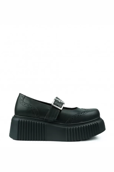 Altercore Damen vegan Schuhe Anabelle Schwarz