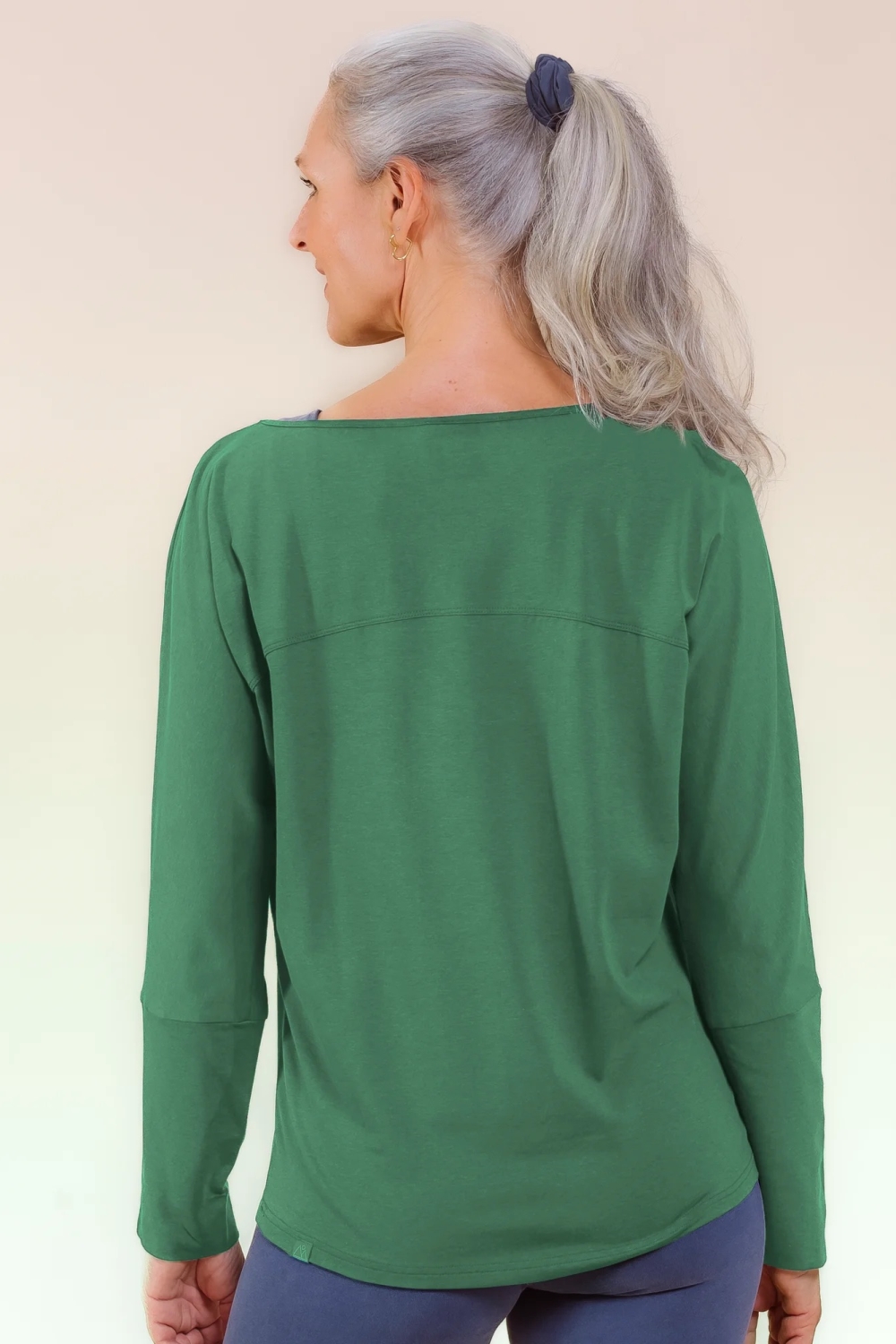 Nice to meet me Damen vegan Longsleeve Cover Up Avocado