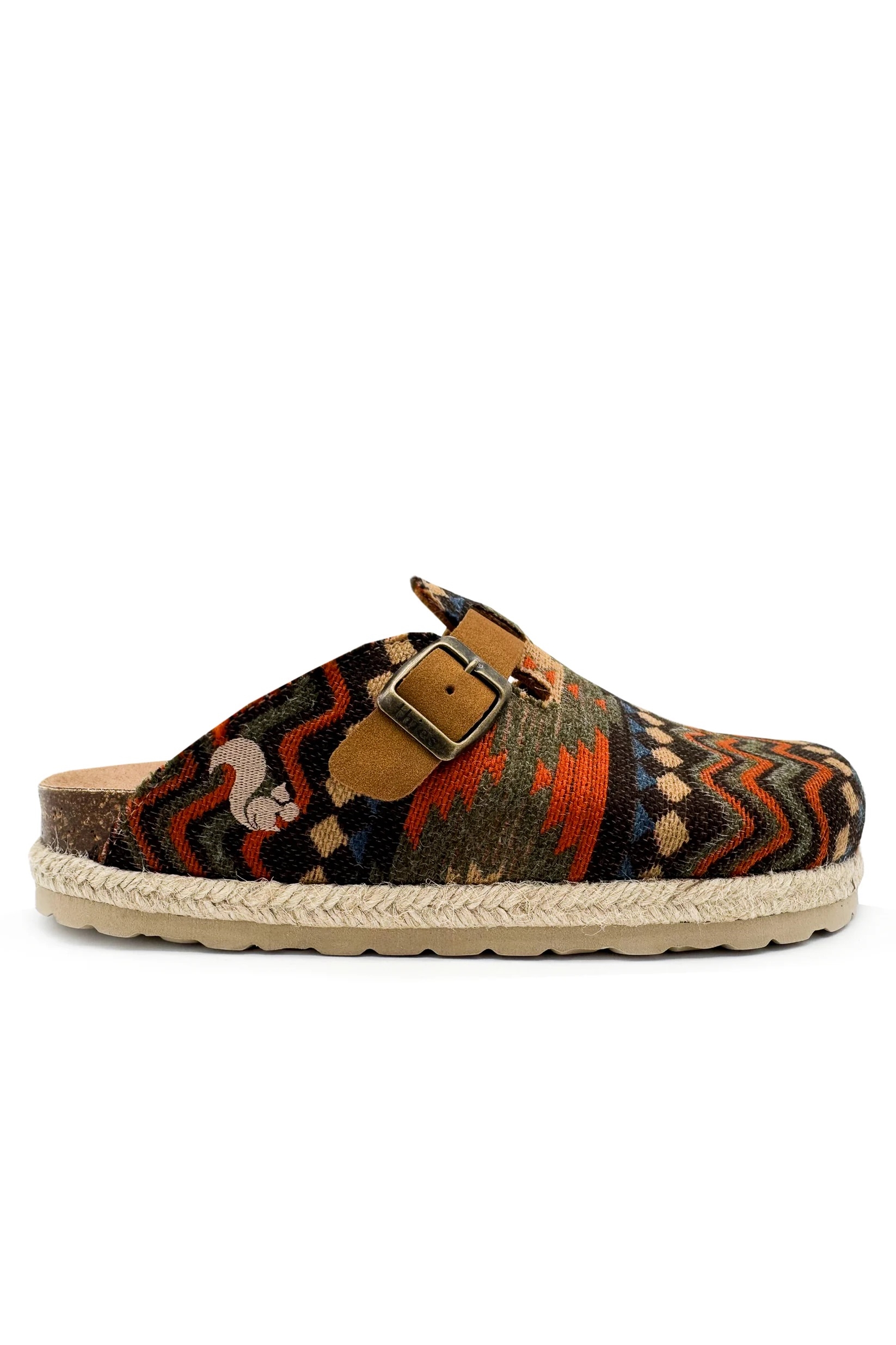 Image of thies dames vegan Klompen Yosemite Rood/Blauw