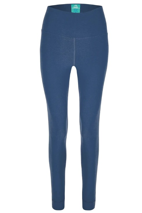 Image of nice to meet me dames vegan Leggings Essential Blue Moon