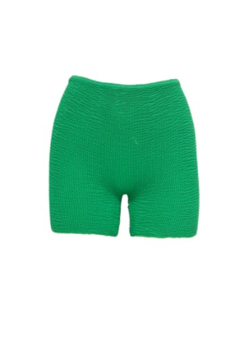 CALAMOON Damen vegan Kurze Hose Grasgrün