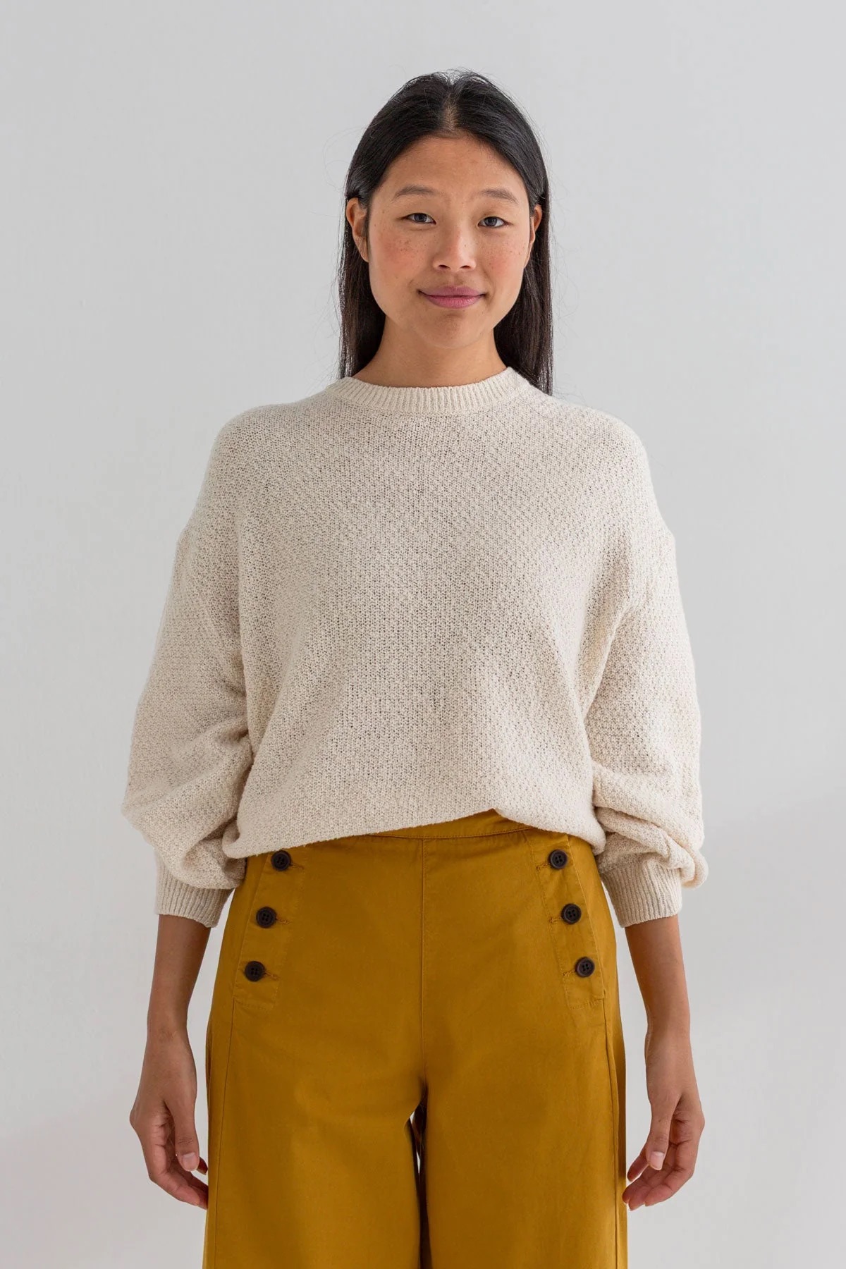 Image of TWOTHIRDS dames vegan Trui Van Lloyds Off White