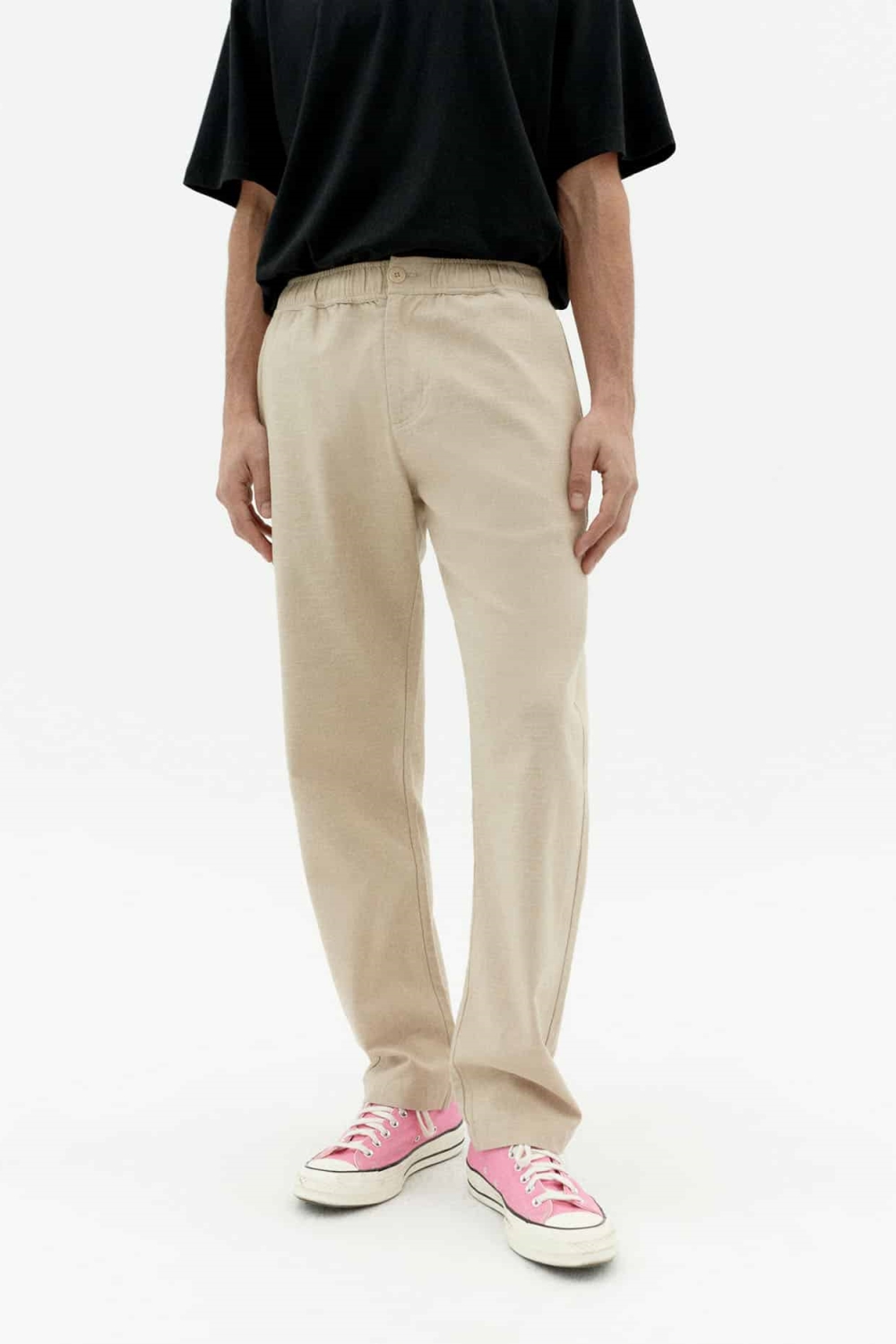 Image of Thinking MU mannen vegan Broek Lichte Reis Havermout