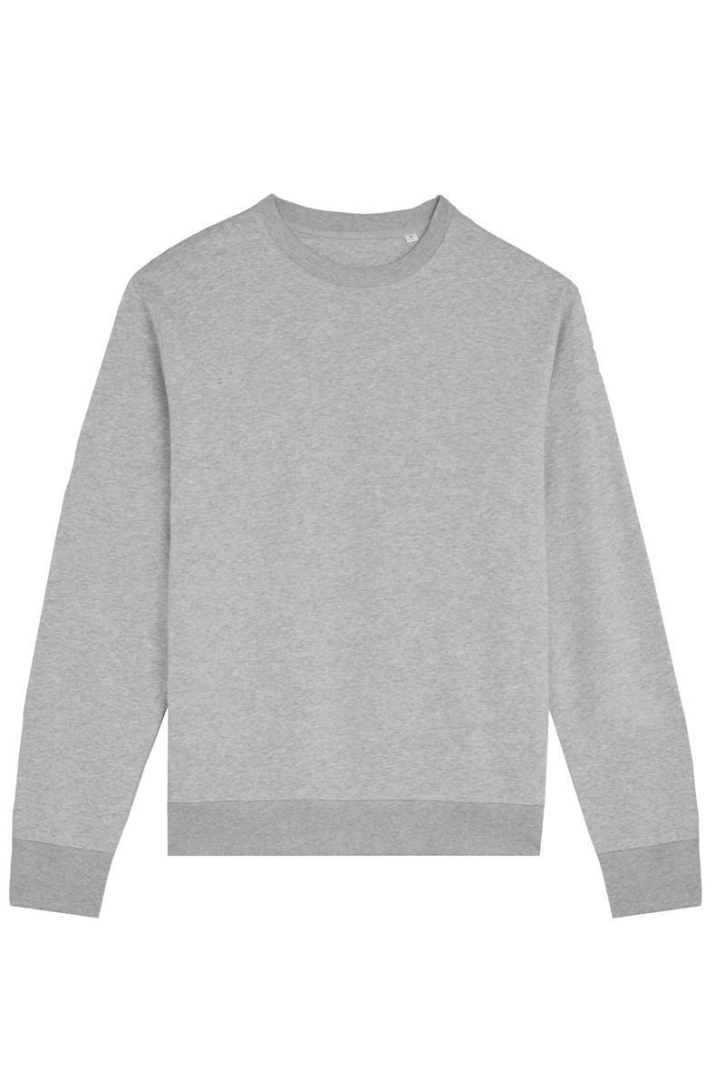 UNIPOLAR Herren vegan Sweatshirt Unisex Match Heather Grey