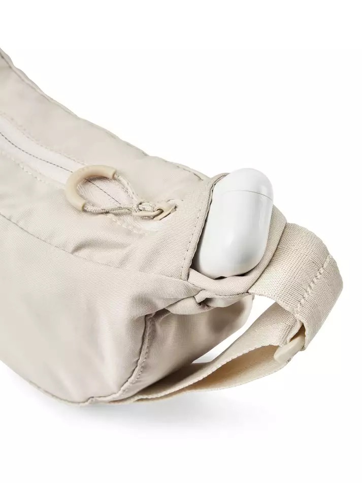 pinqponq womens vegan Bag Cross Body Krumm Small Cliff Beige