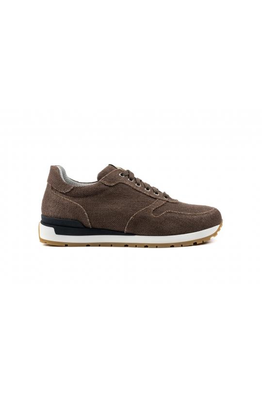 Image of Risorse Future mannen vegan Sneakers Roger Hazelnut Brown