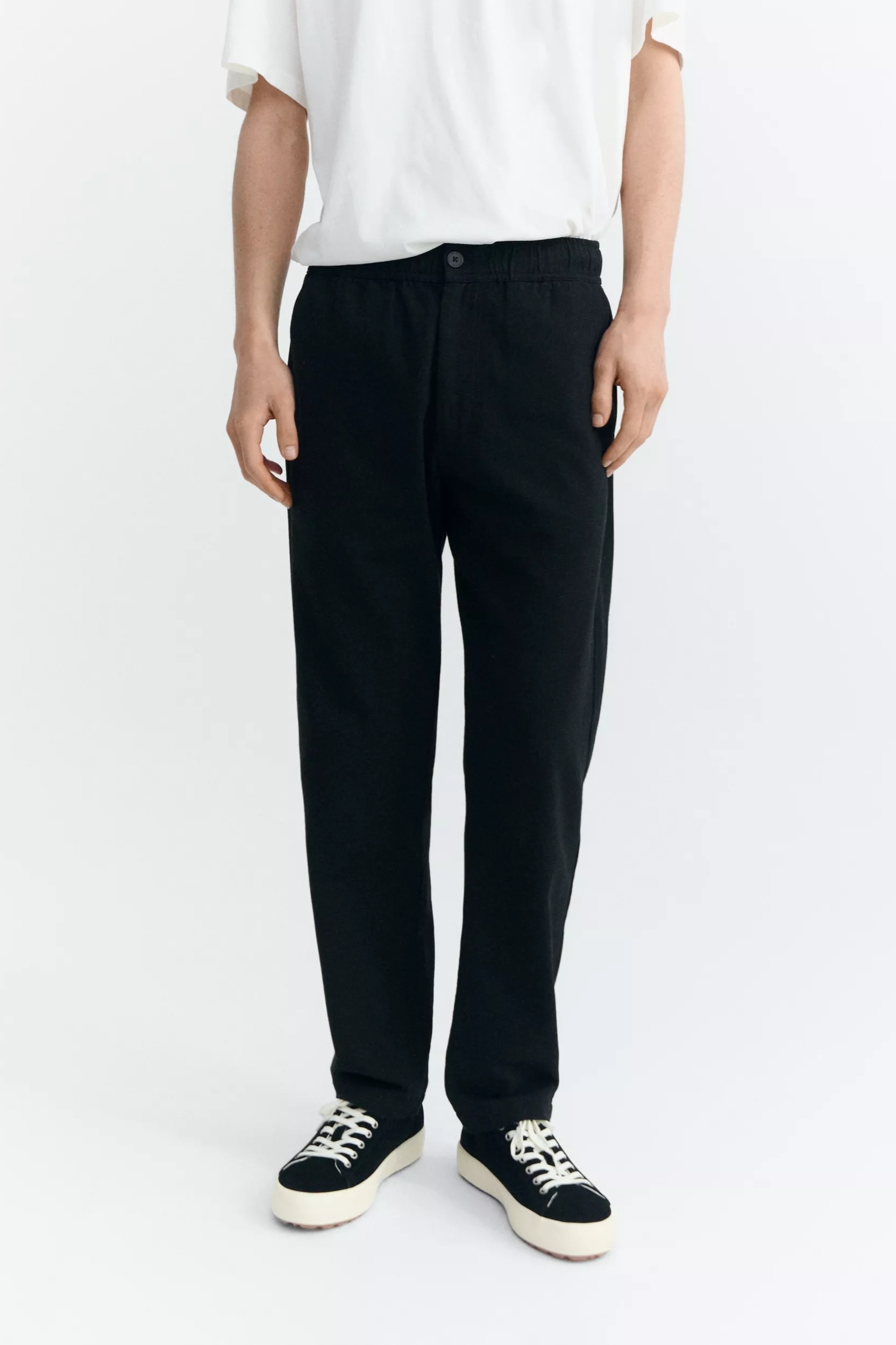 Thinking MU men vegan Pants Light Travel Black